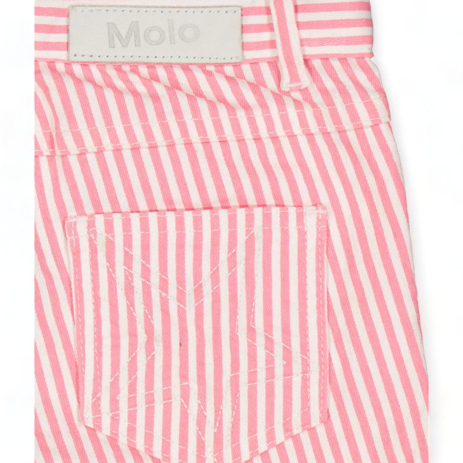 MOLO - Short rose et blanc rayé (neuf) - 3 ans