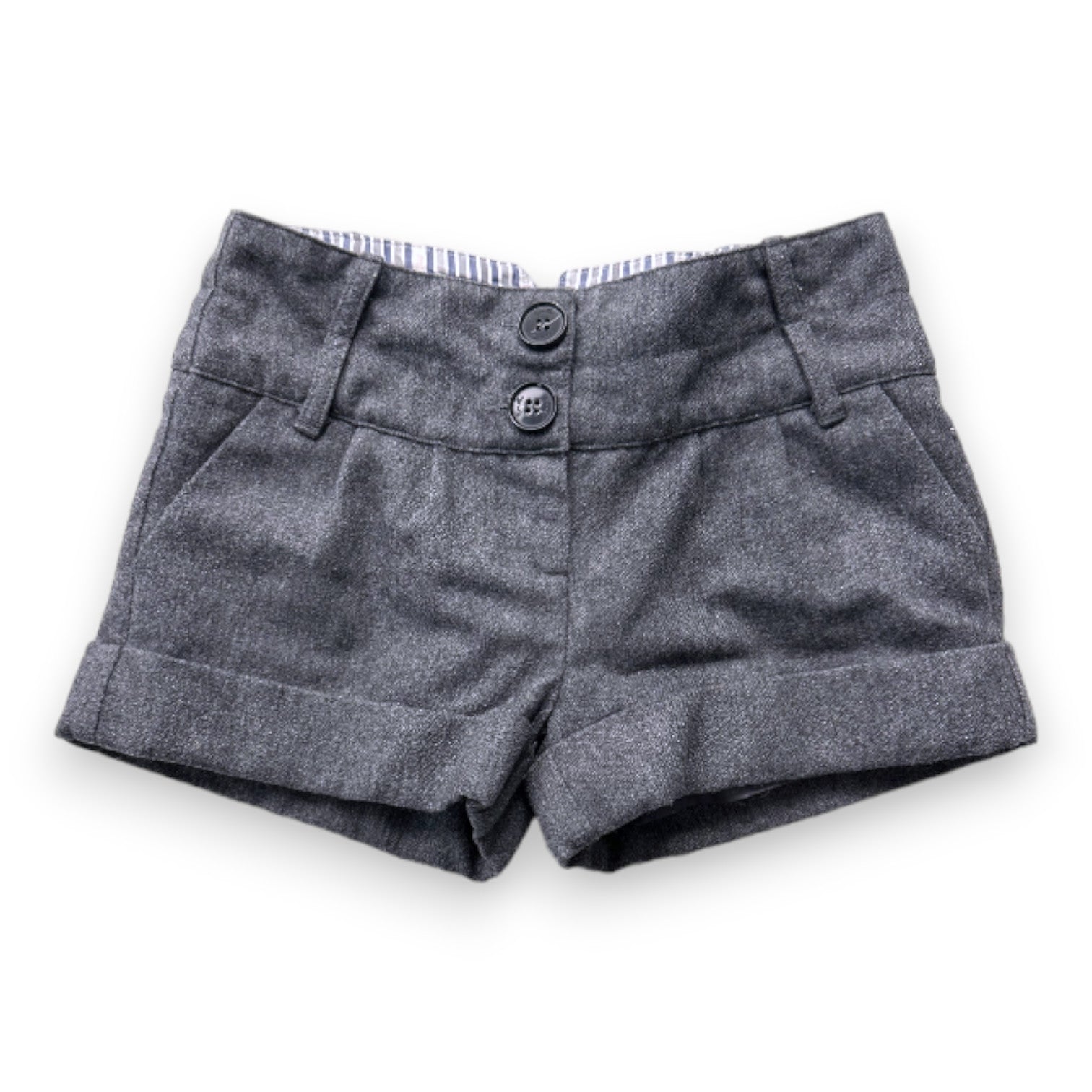 CYRILLUS - Short gris en laine - 6 ans