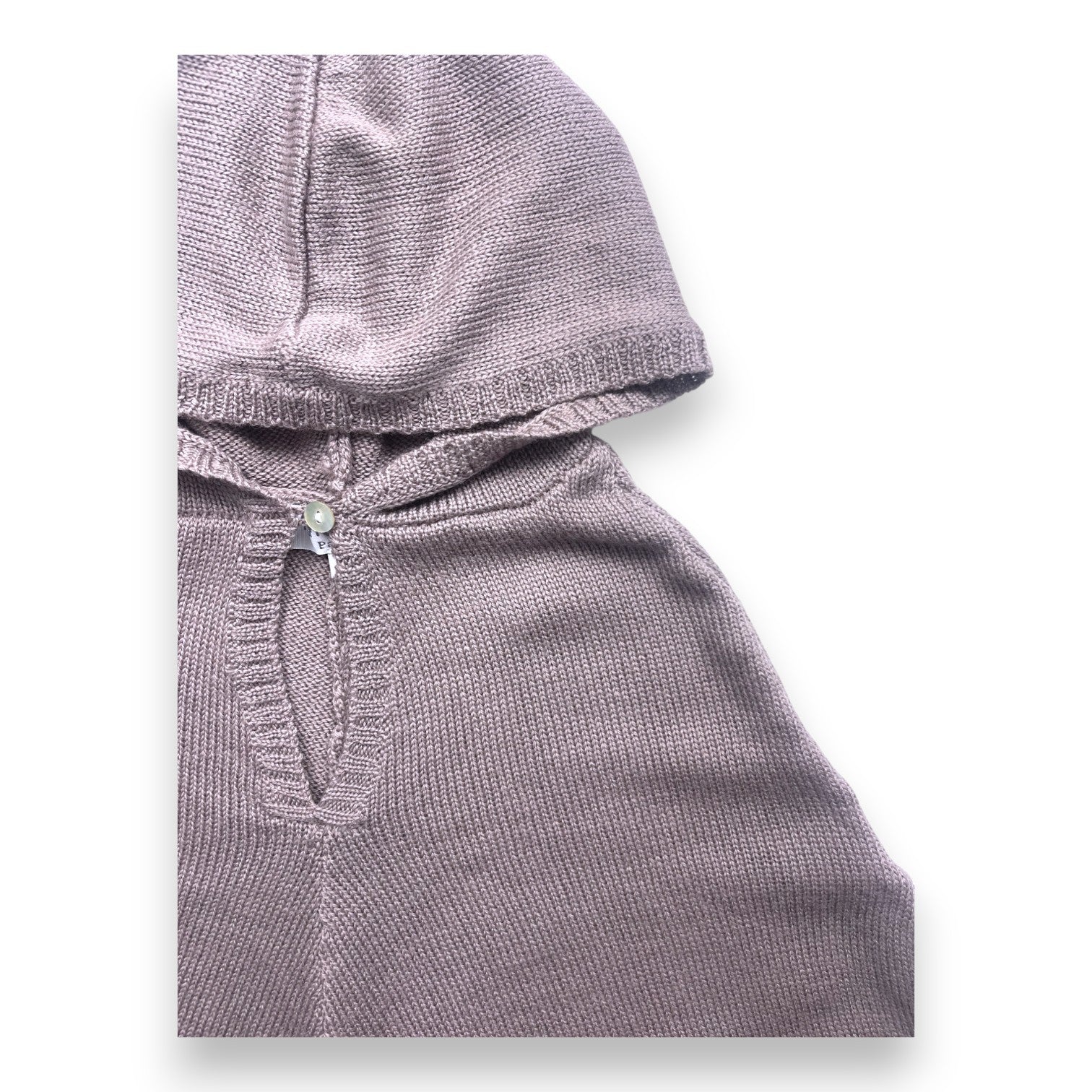 MARIE PUCE - Poncho en laine gris - 12 mois