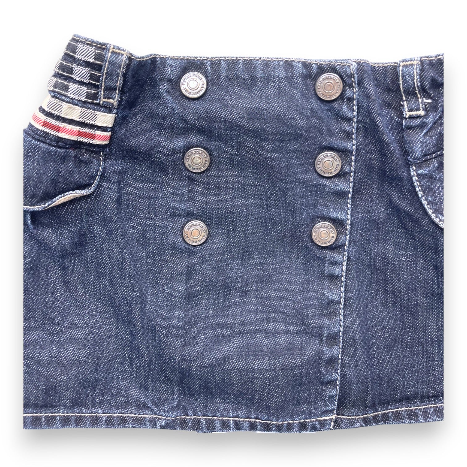 BURBERRY - Jupe en denim - 18 mois