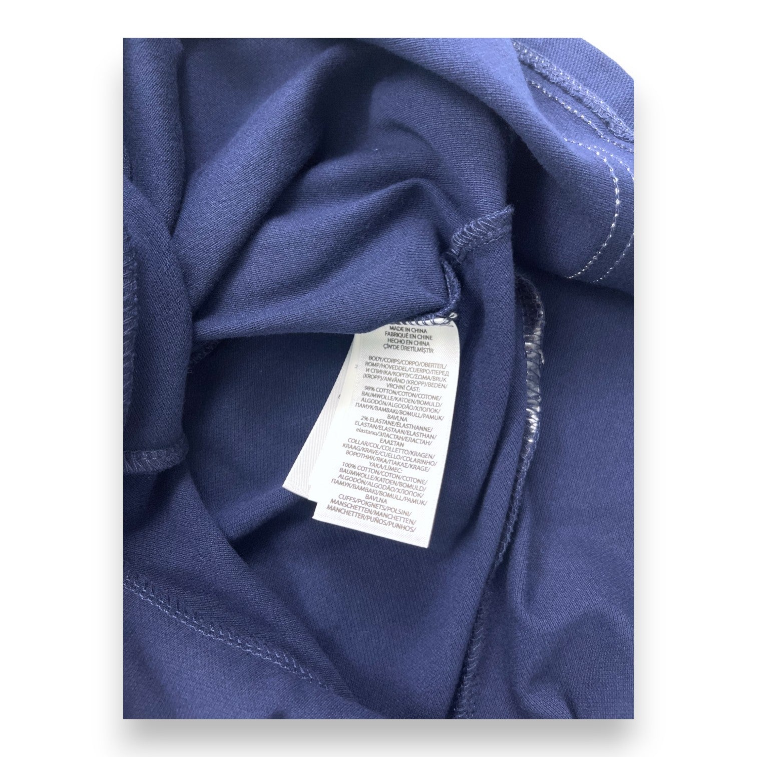 RALPH LAUREN - Robe bleu marine sans manches - 2 ans