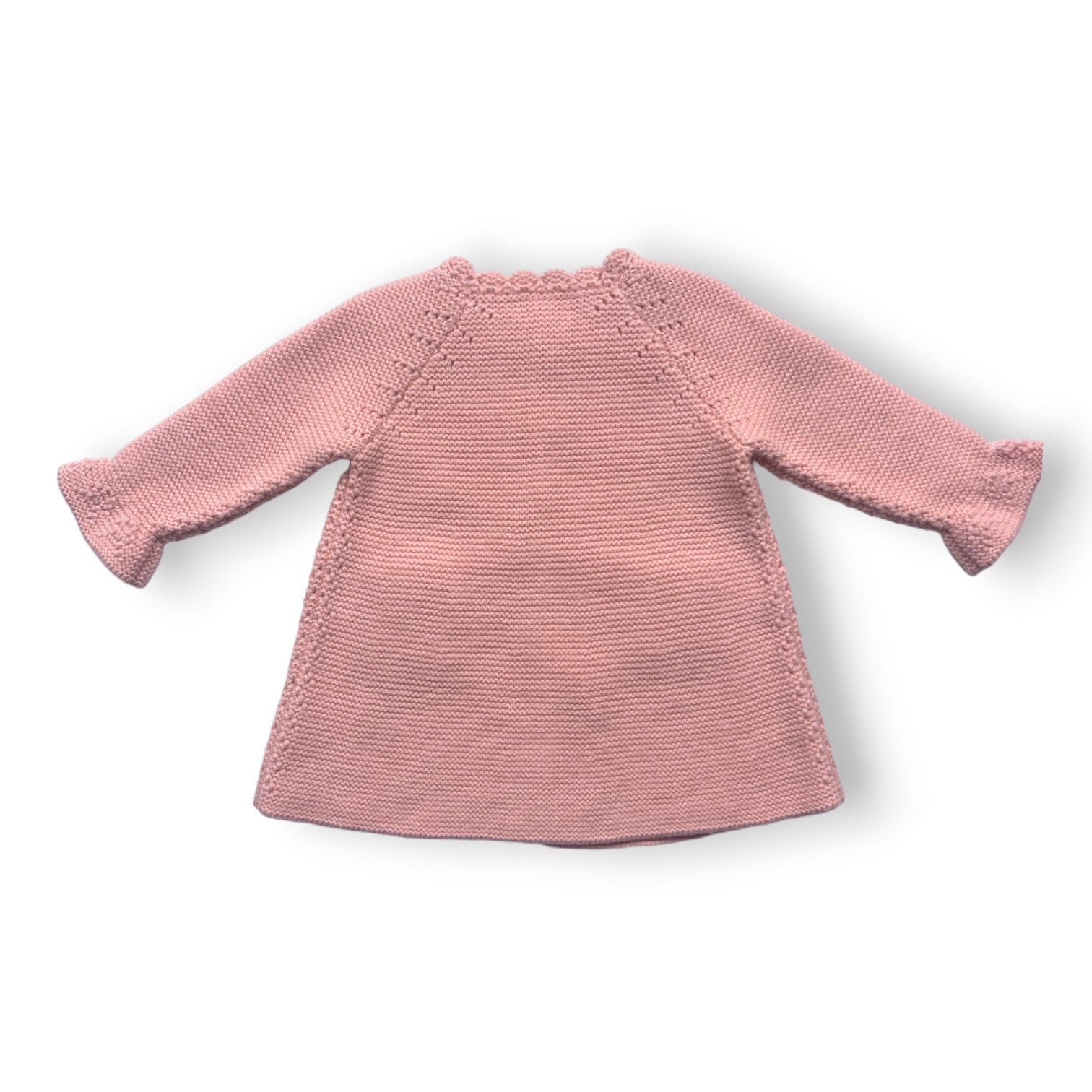 NANOS - Robe rose en laine - 12 mois