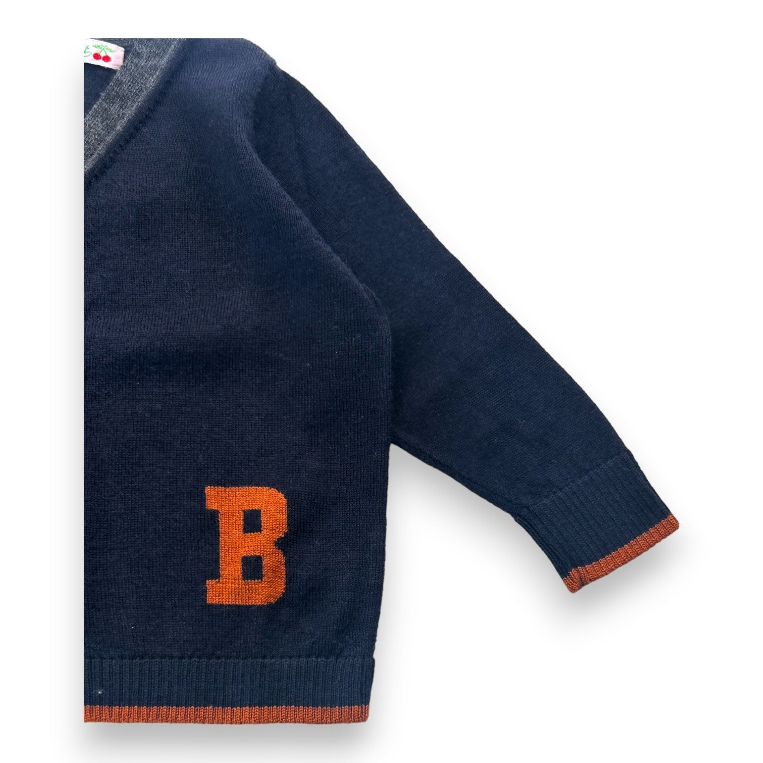 BONPOINT - Cardigan bleu - 12 mois