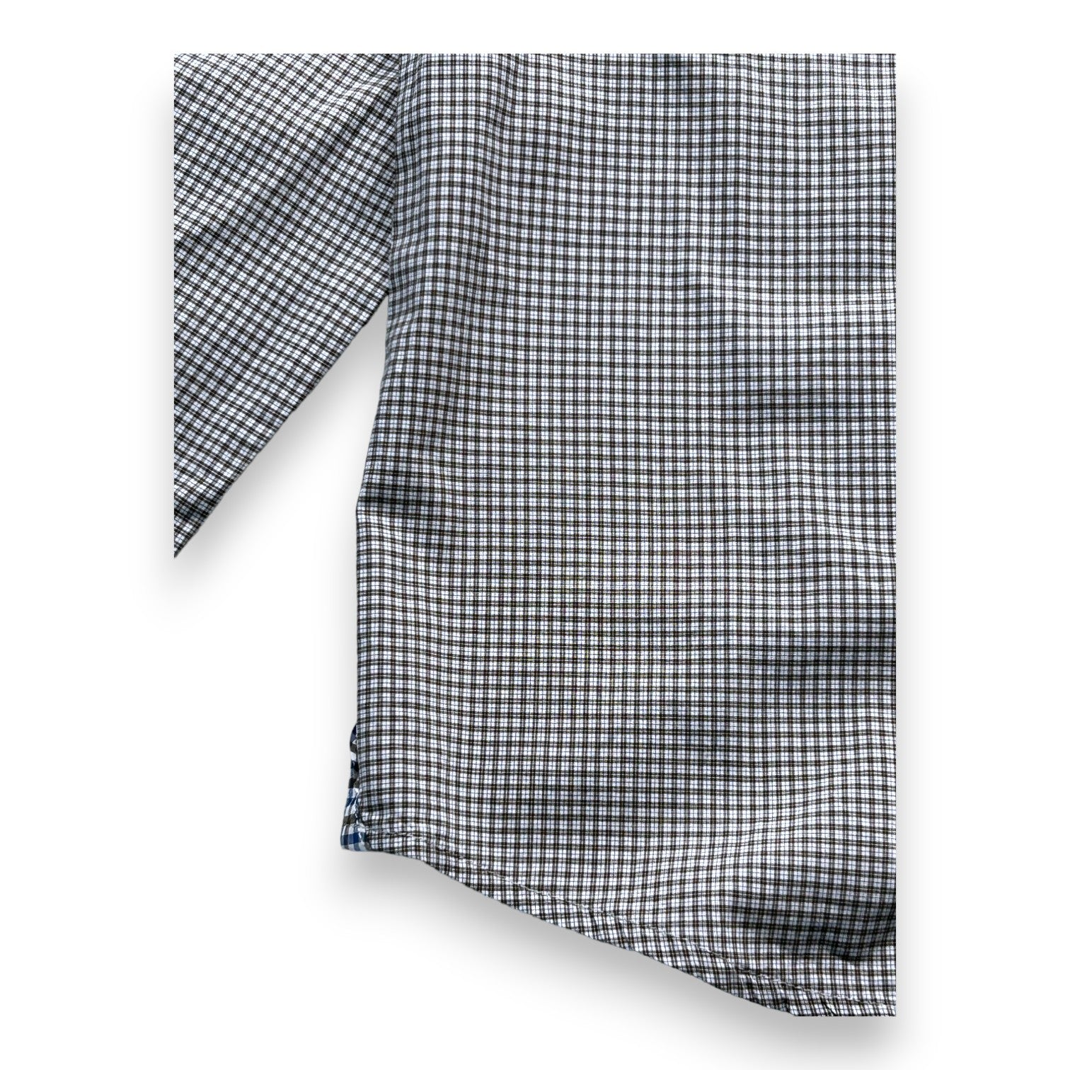 BONPOINT - Chemise à carreaux gris - 6 ans