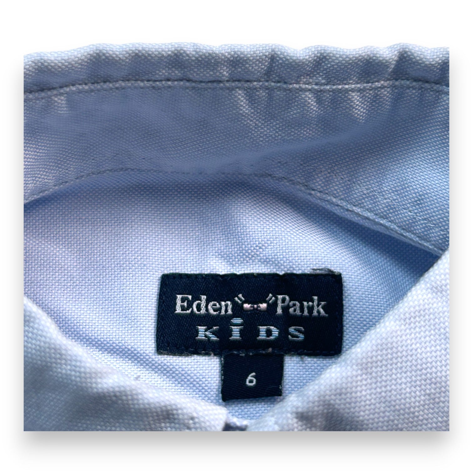 EDEN PARK - Chemise bleue - 6 ans