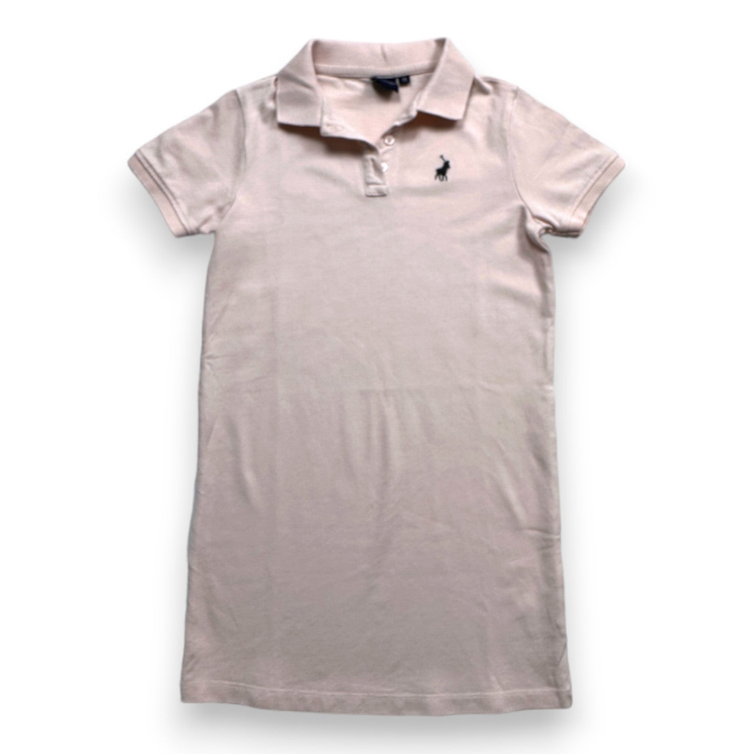 POLO - Robe polo rose à manches courtes - 7 ans