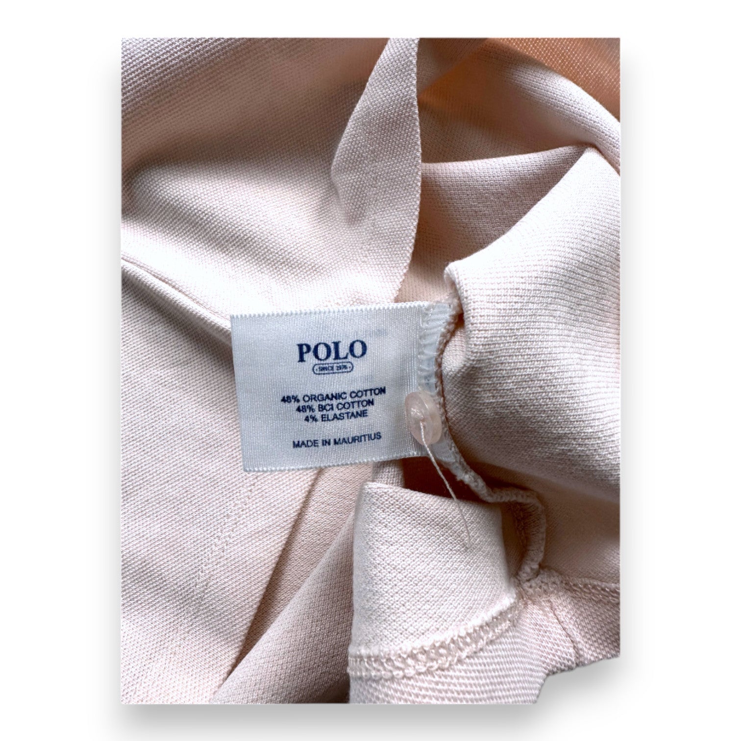 POLO - Robe polo rose à manches courtes - 7 ans