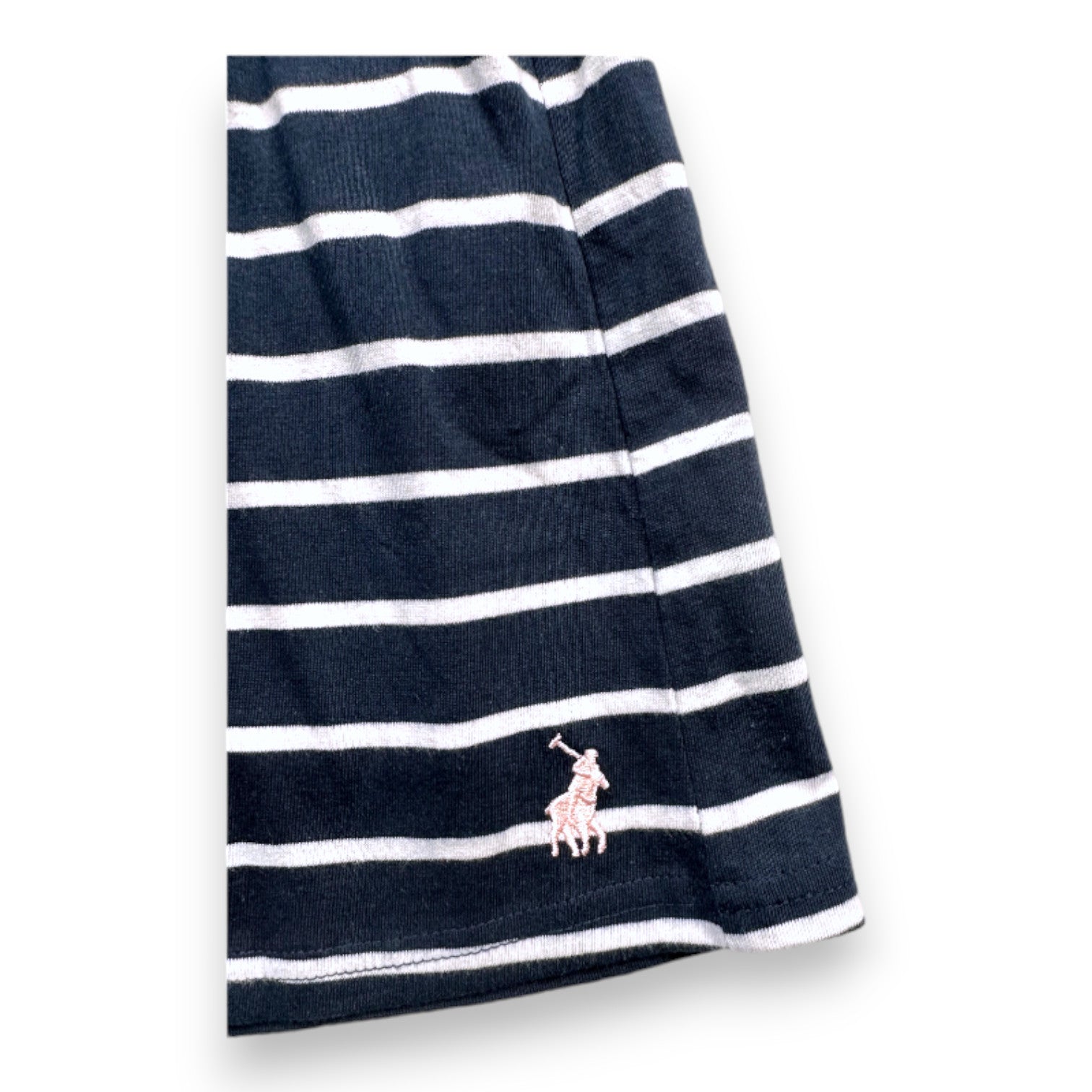 POLO - Jupe à rayures bleu marine et blanches - 5 ans