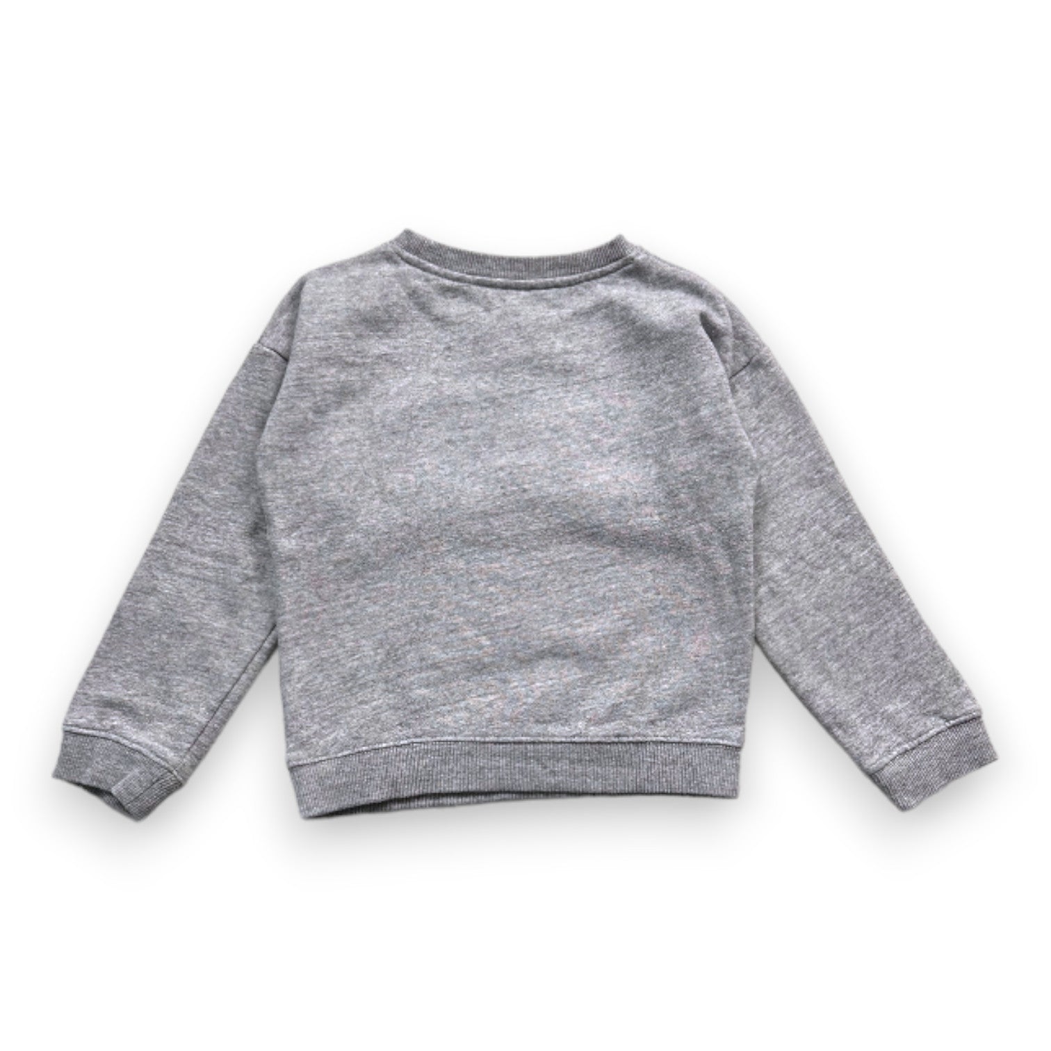 MARC JACOBS - Sweat à manches longues gris avec imprimés - 6 ans