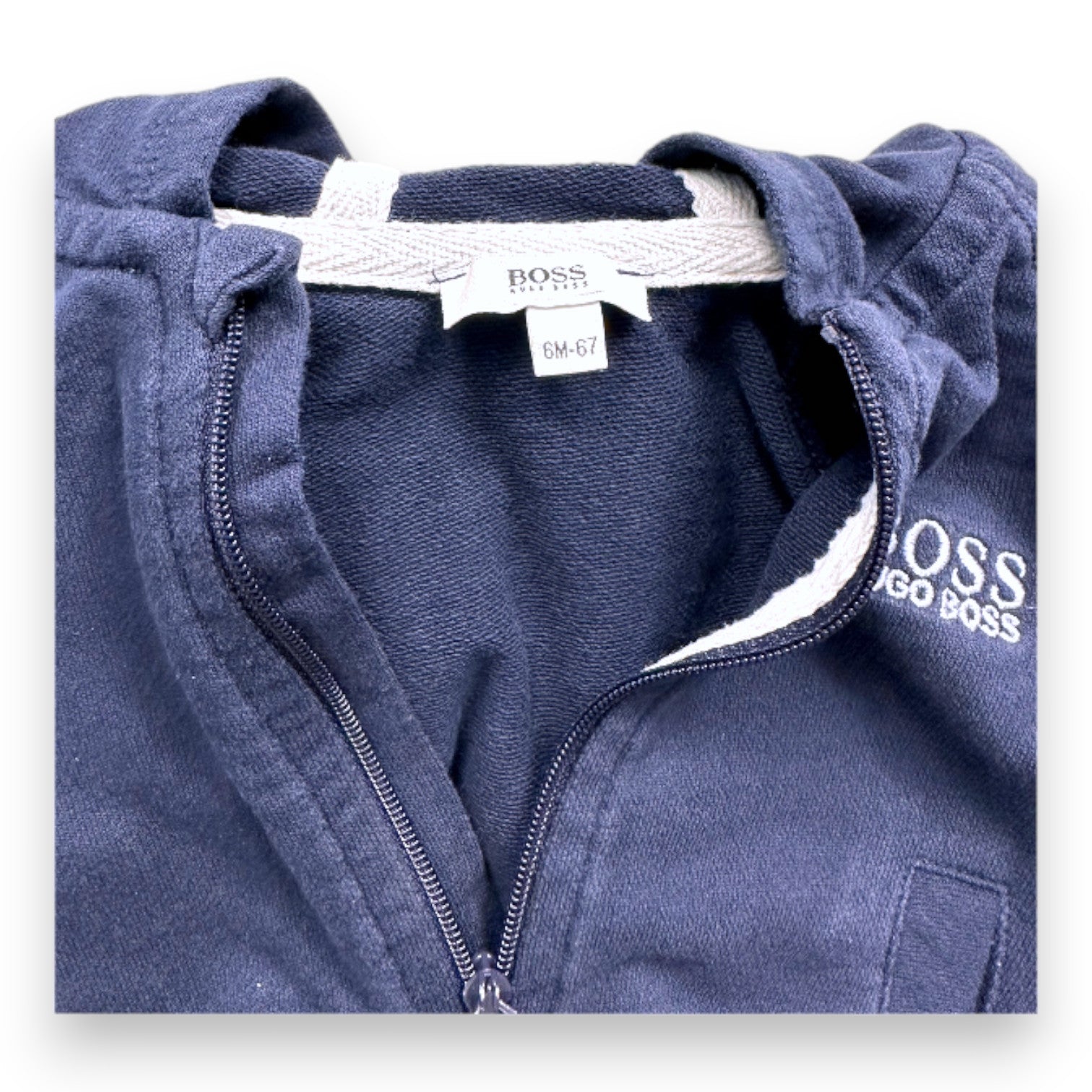 HUGO BOSS - Ensemble de jogging bleu marine - 6 mois