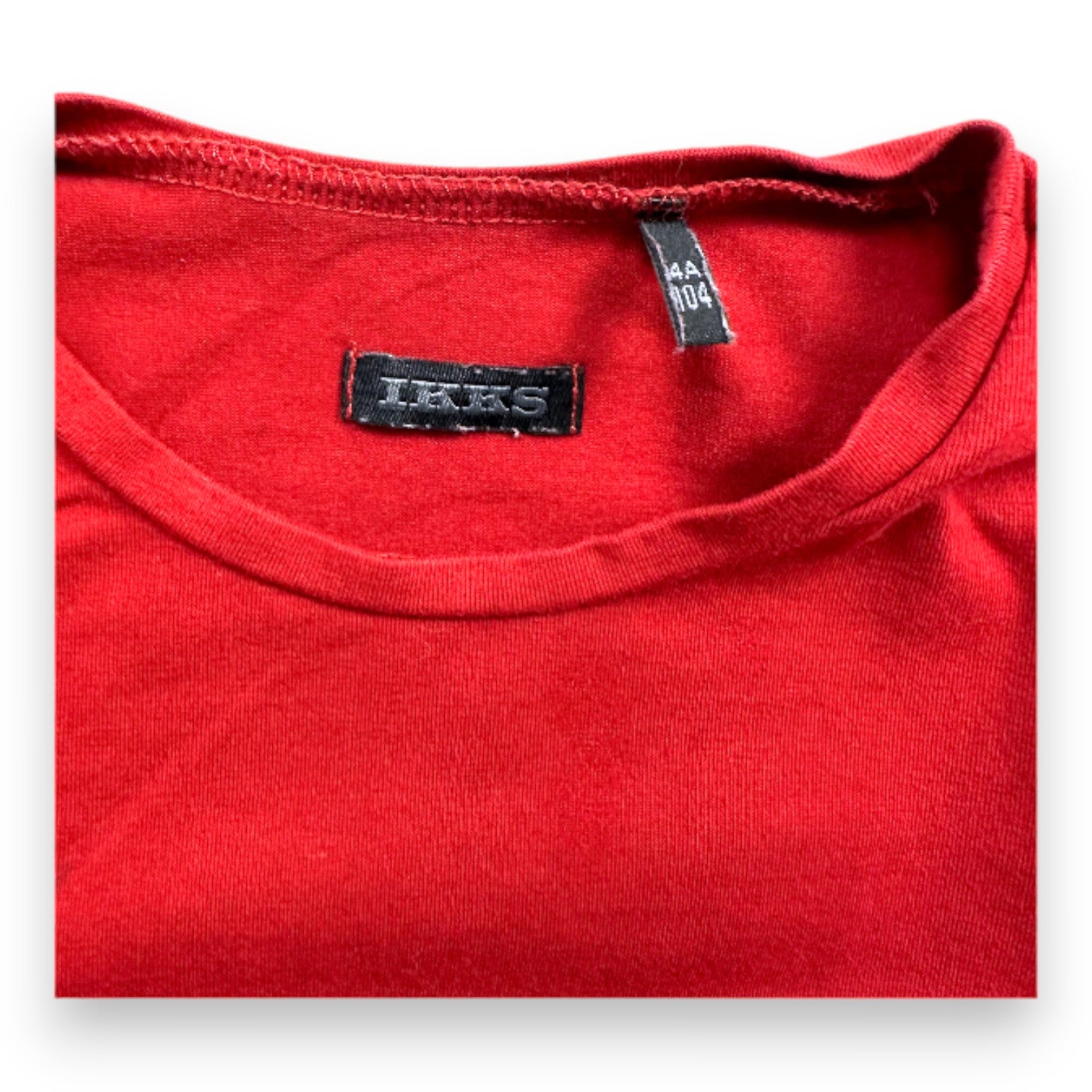 IKKS - T-shirt rouge avec imprimé à manches longues - 4 ans