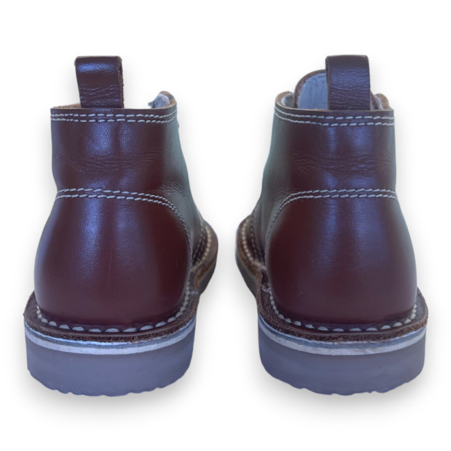 LA COQUETA - Chaussures en cuir marron à lacets - 24