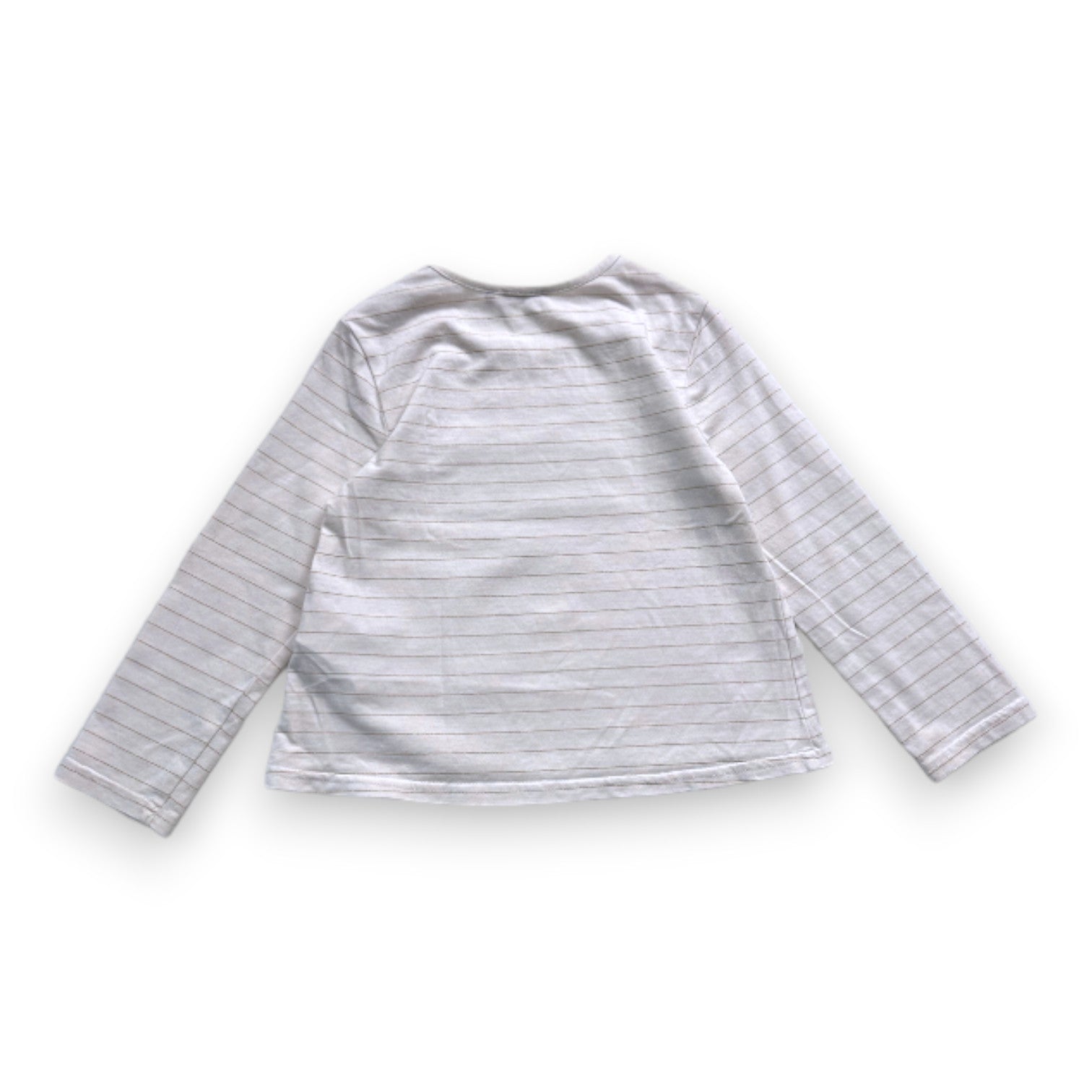 IKKS - T-shirt blanc et rose avec imprimés - 3 ans