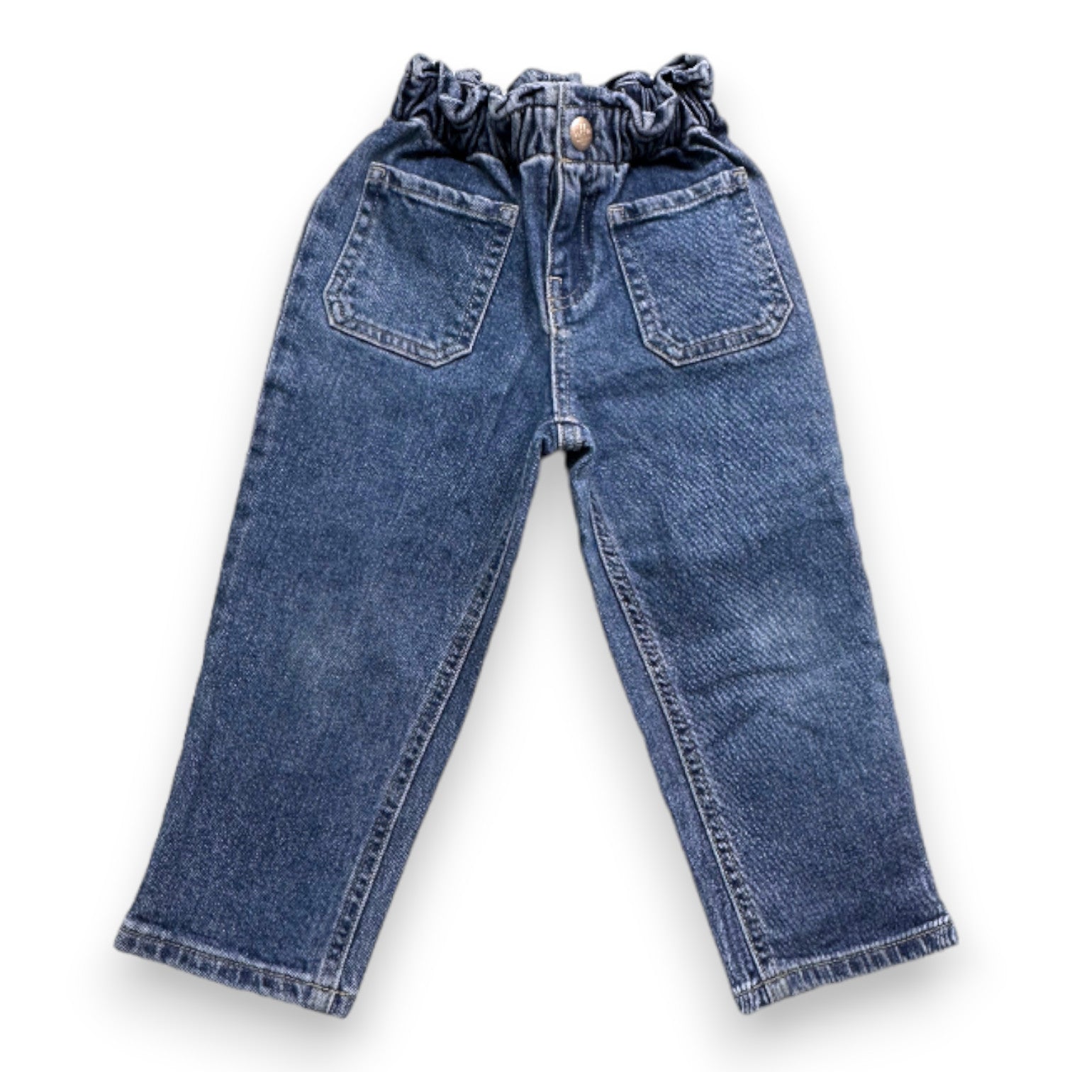 IKKS - Jean bleu large - 4 ans