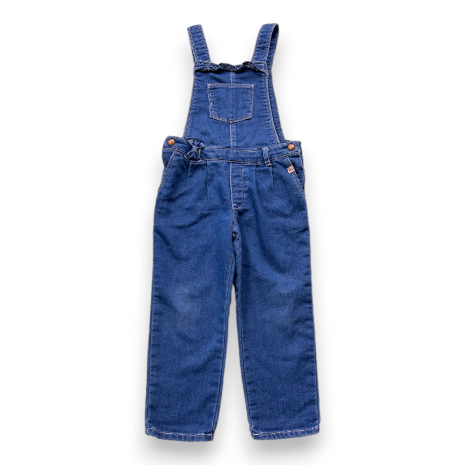 IKKS - salopette bleue en jean - 3 ans