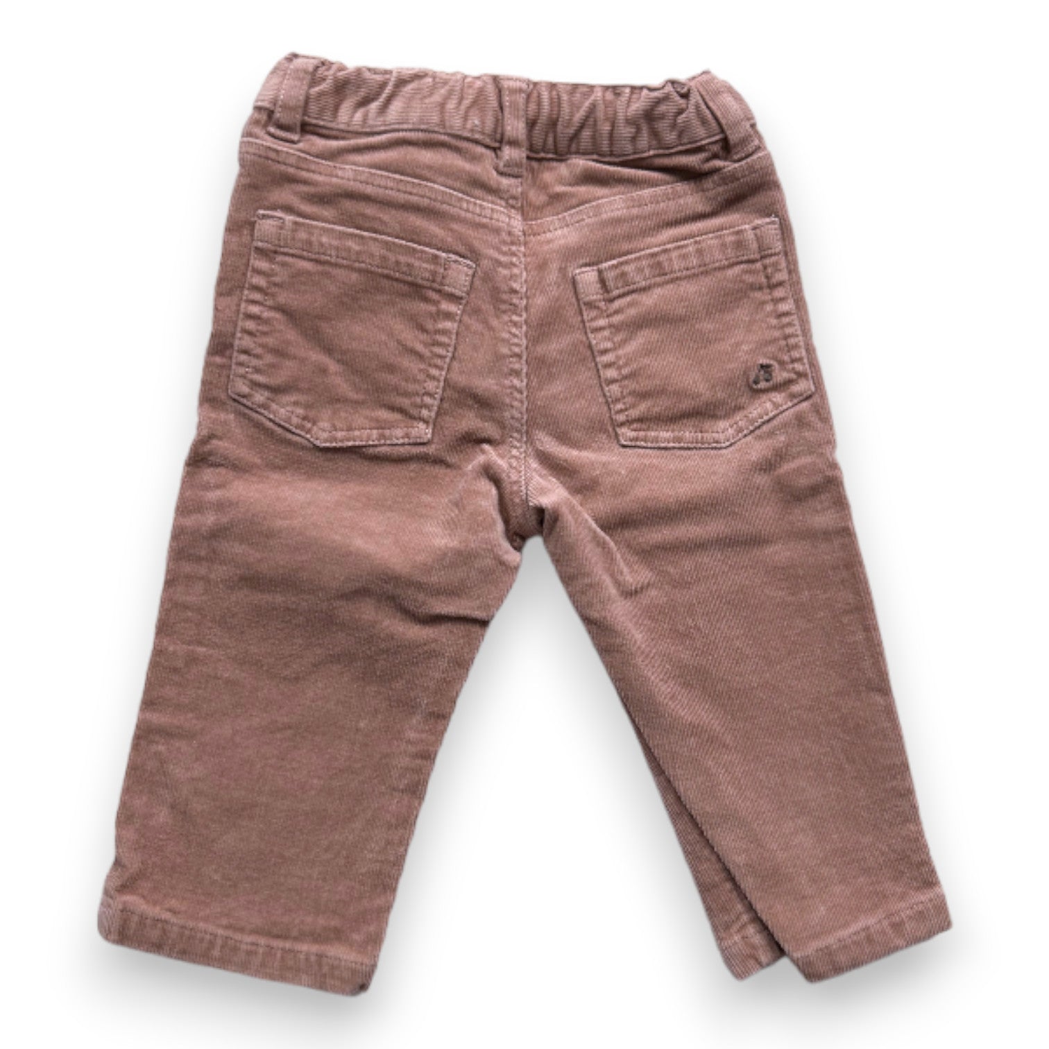 BONPOINT - Pantalon beige effet velours - 6 mois