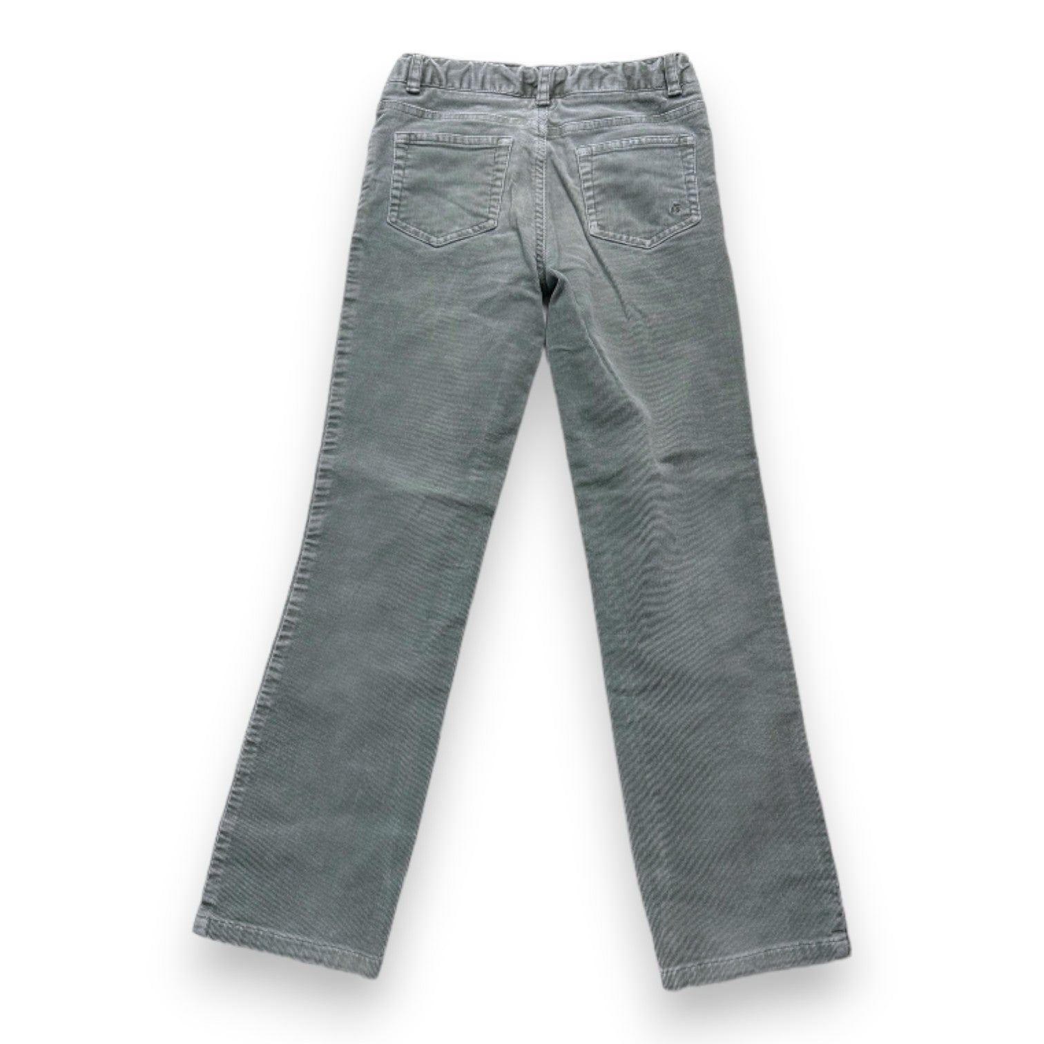 BONPOINT - Pantalon vert effet velours - 8 ans