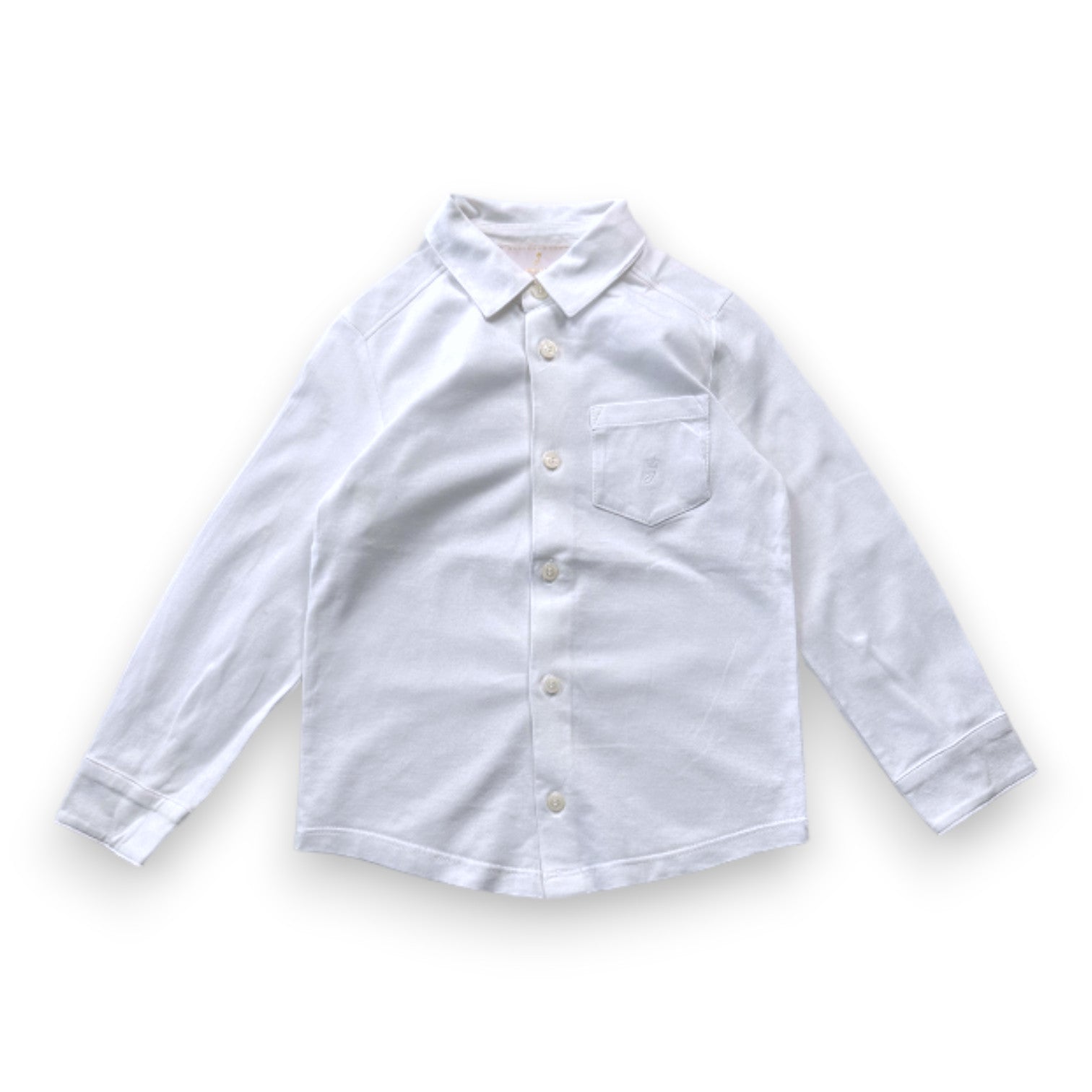 JACADI - Chemise blanche à manches longues - 4 ans