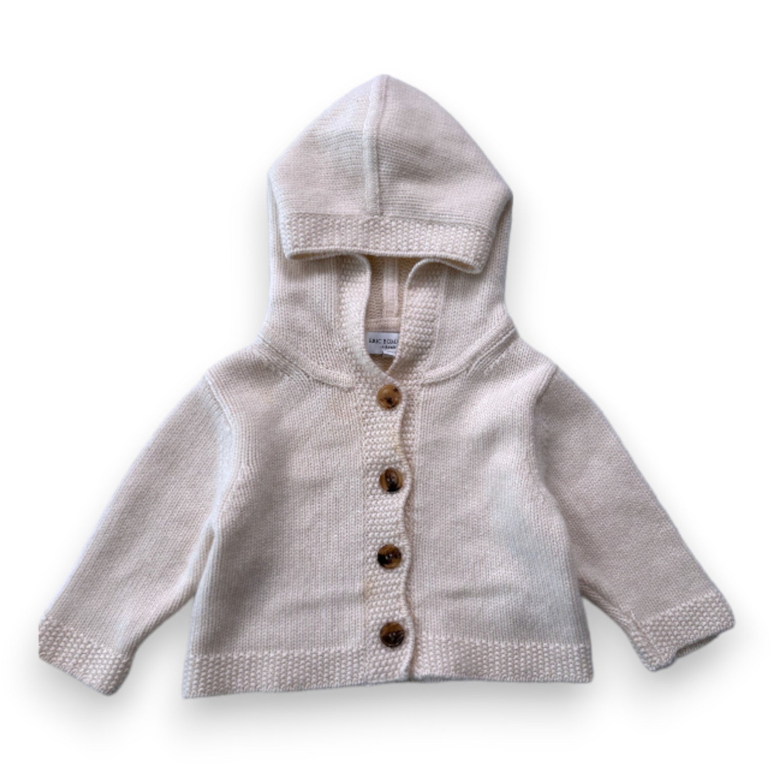 ERIC BOMPARD - Cardigan en cachemire blanc - 6 mois