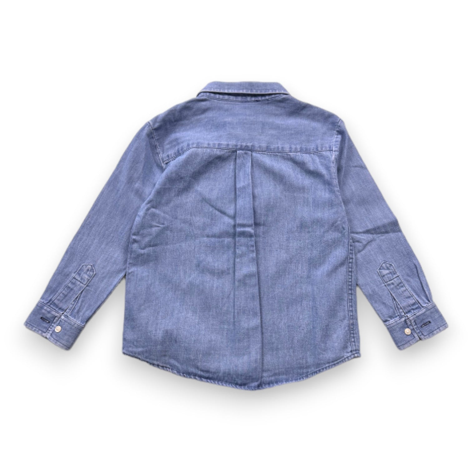 MAISON LABICHE - Chemise en jean bleue - 4 ans