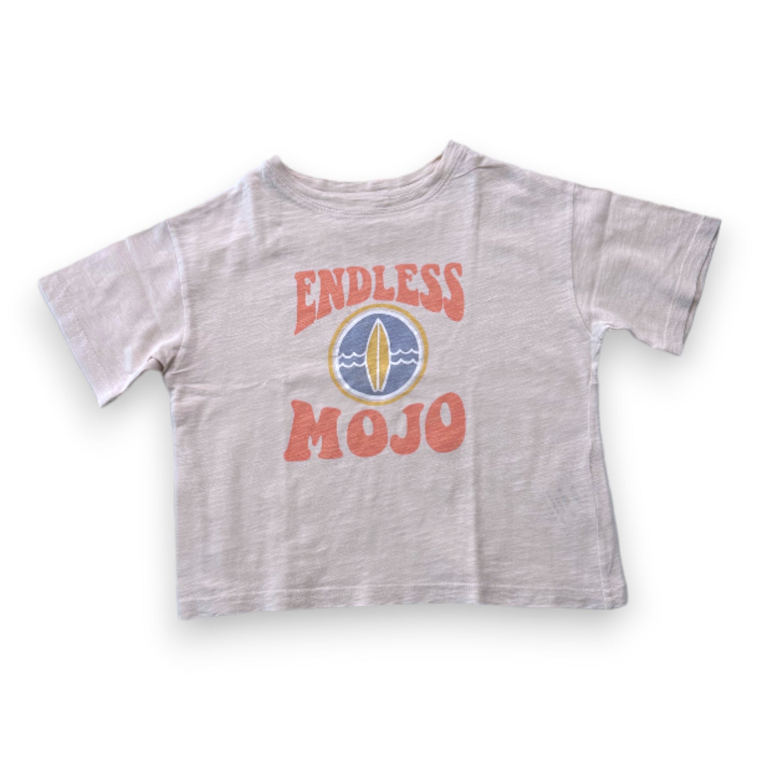 HUNDRED PIECES - T-shirt à manches courtes rose avec imprimé - 2 ans