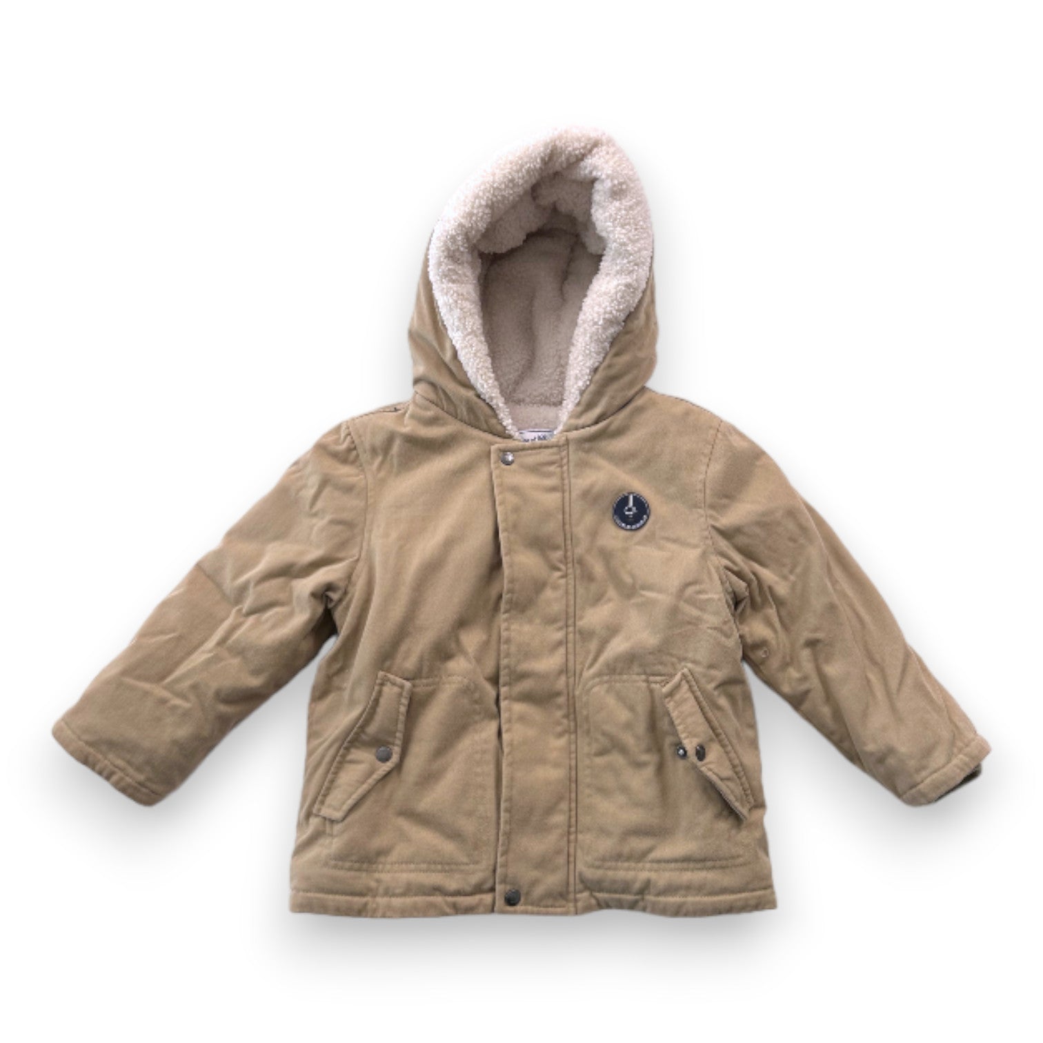 TARTINE & CHOCOLAT - Manteau parka verte - 3 ans