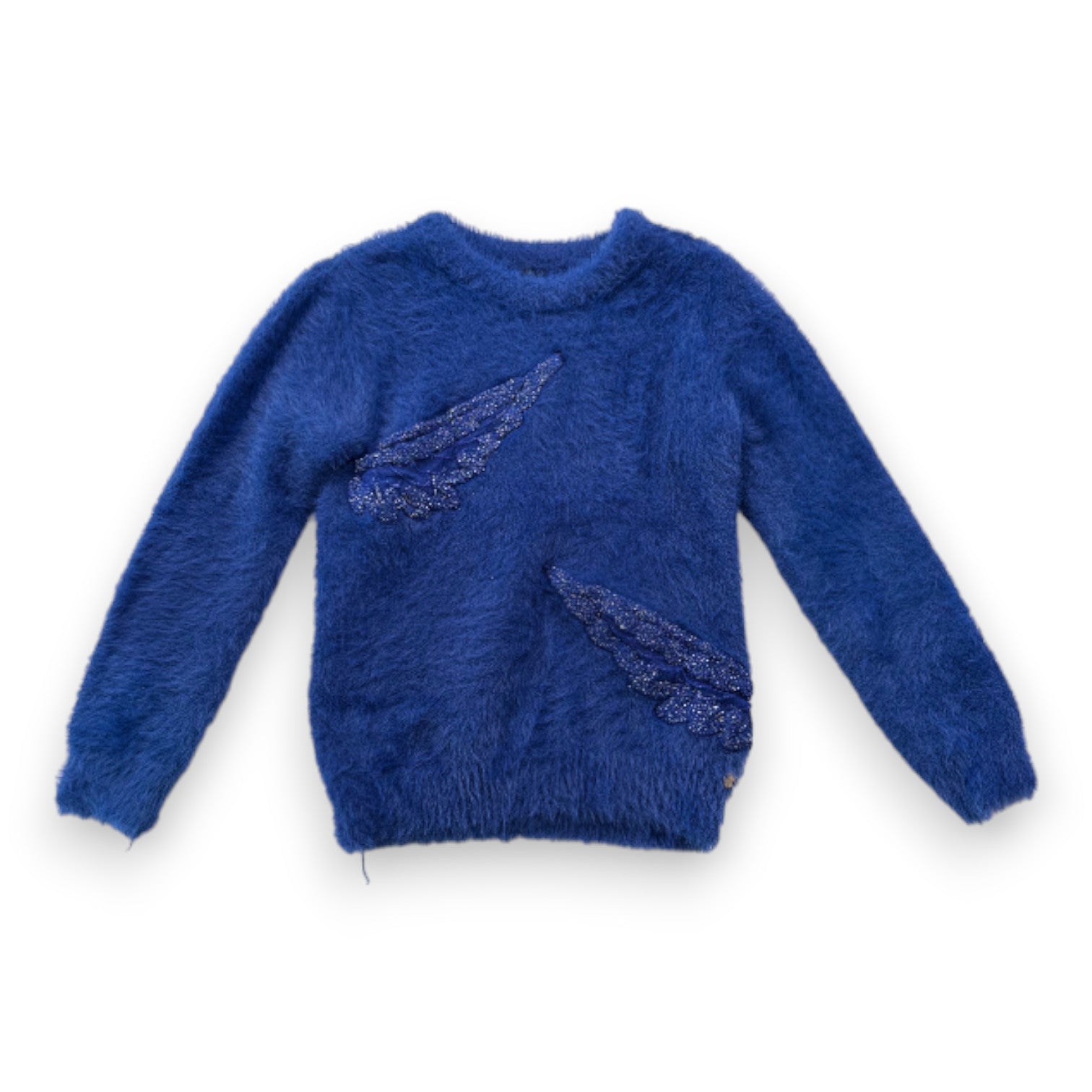 IKKS - Pull bleu très doux - 8 ans