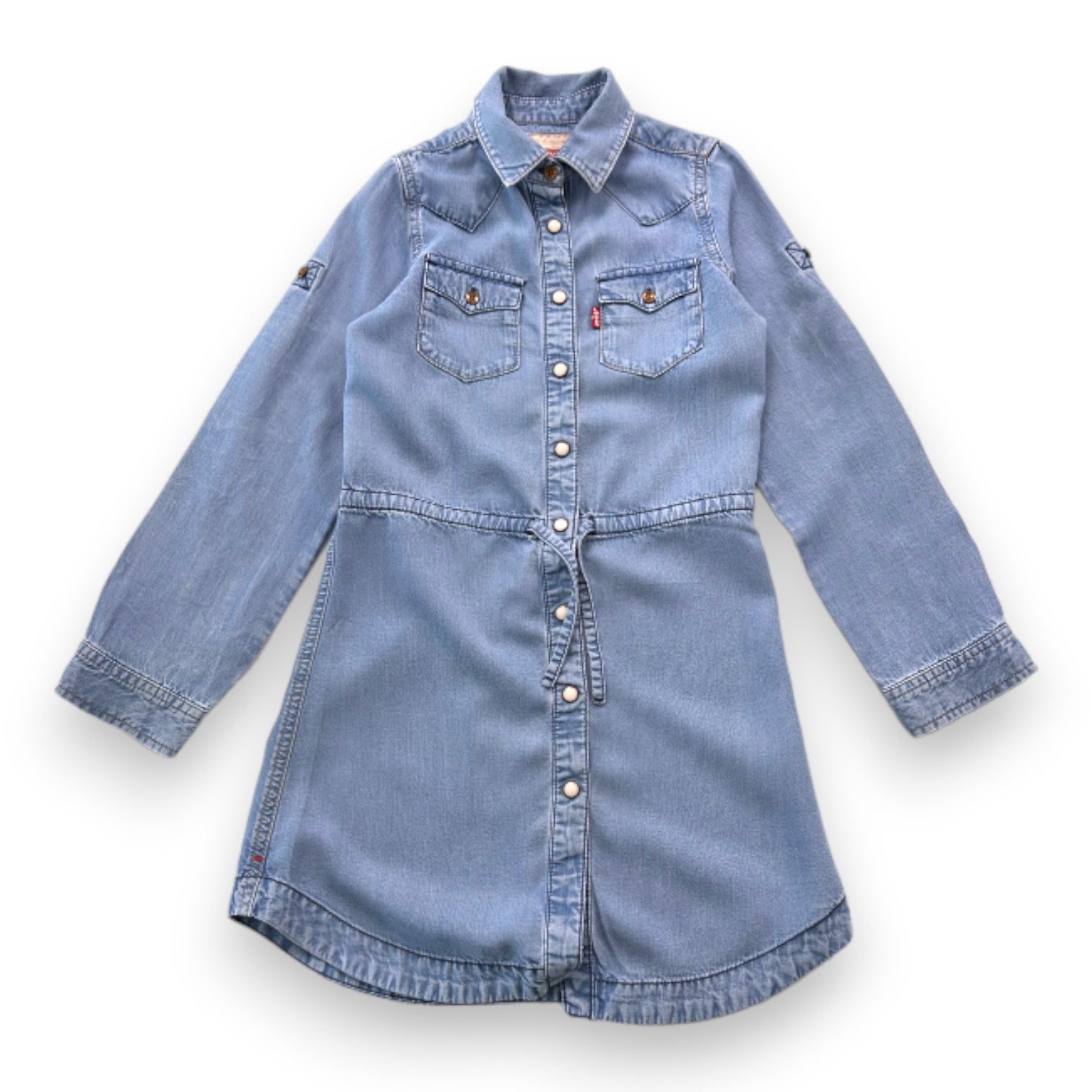 LEVI'S - Robe en jean bleue - 8 ans