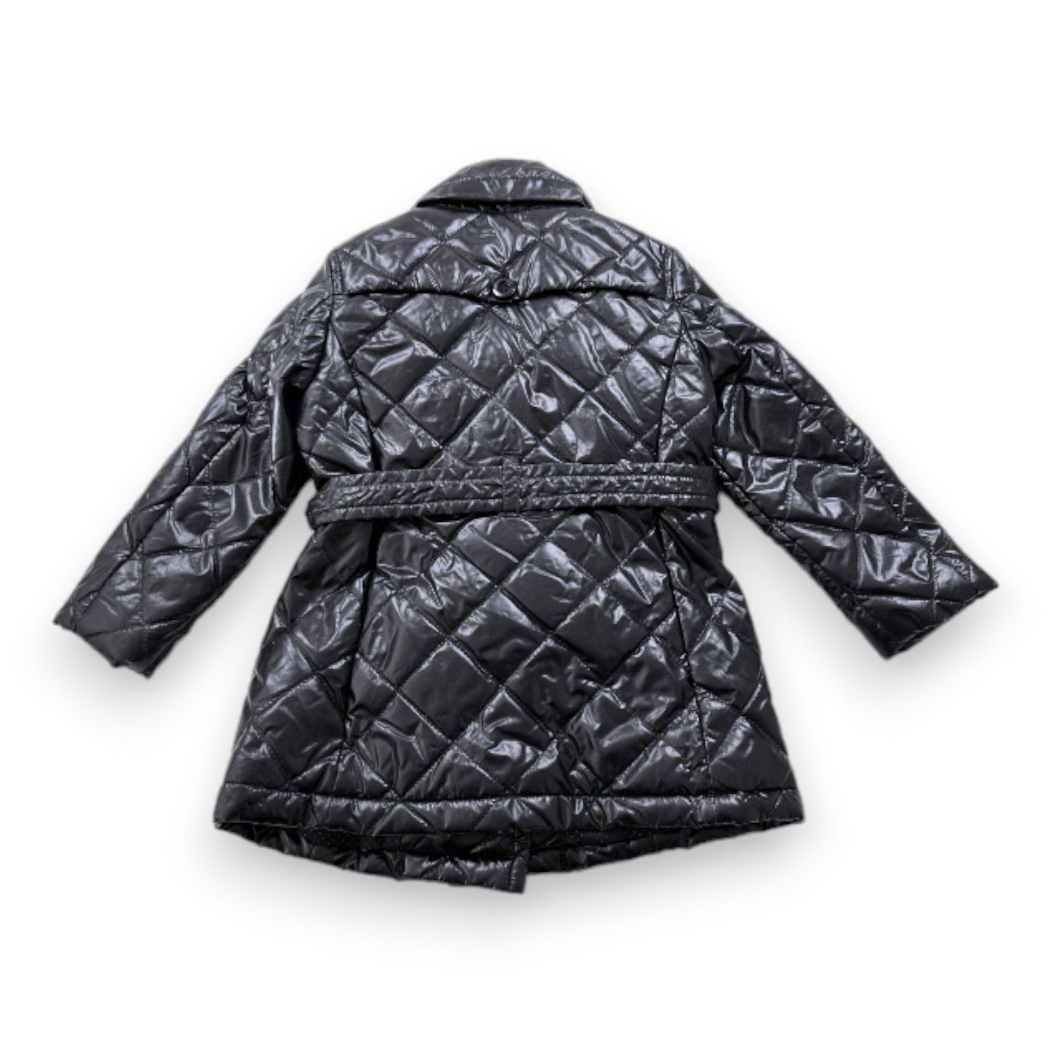 MICROBE - Manteau doudoune noire - 3 ans