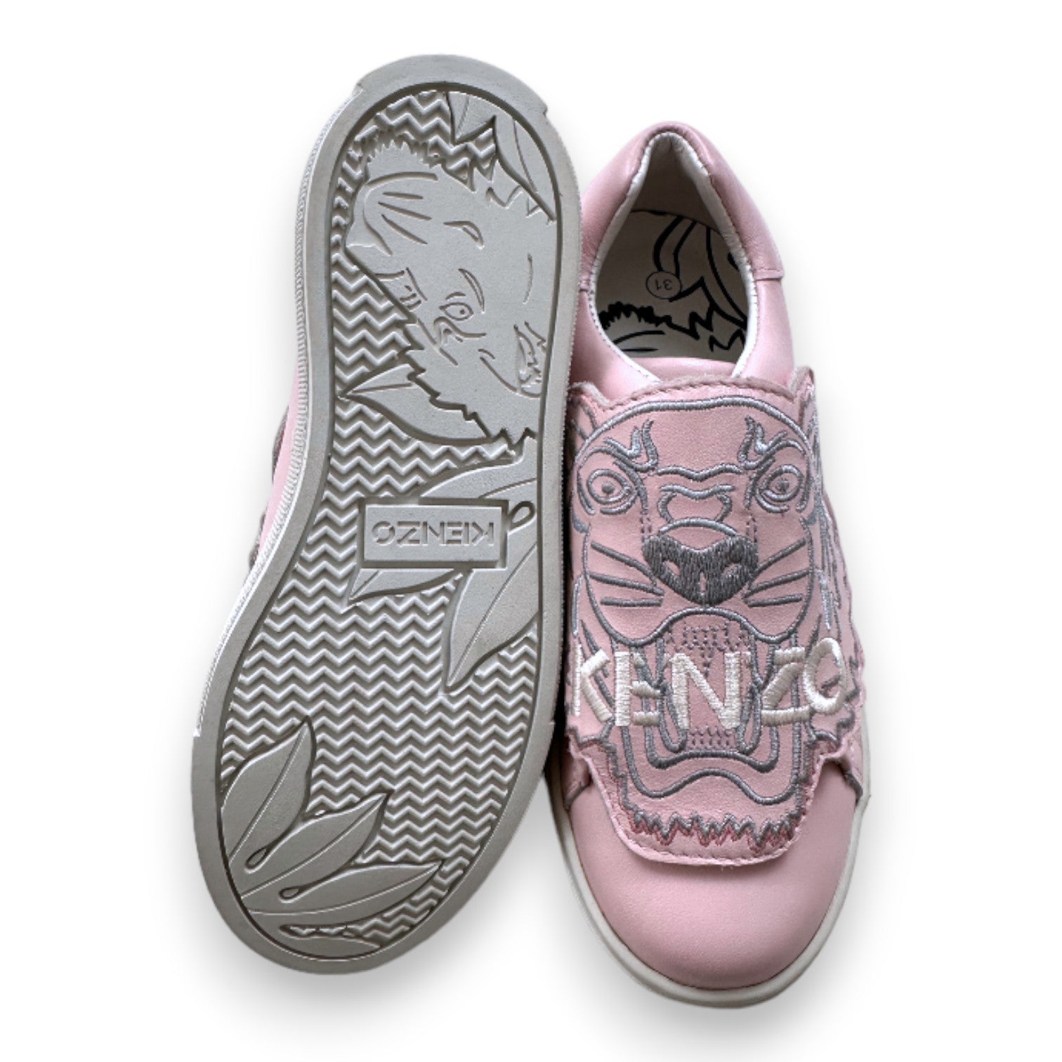 KENZO - Baskets roses avec logo Kenzo - 31