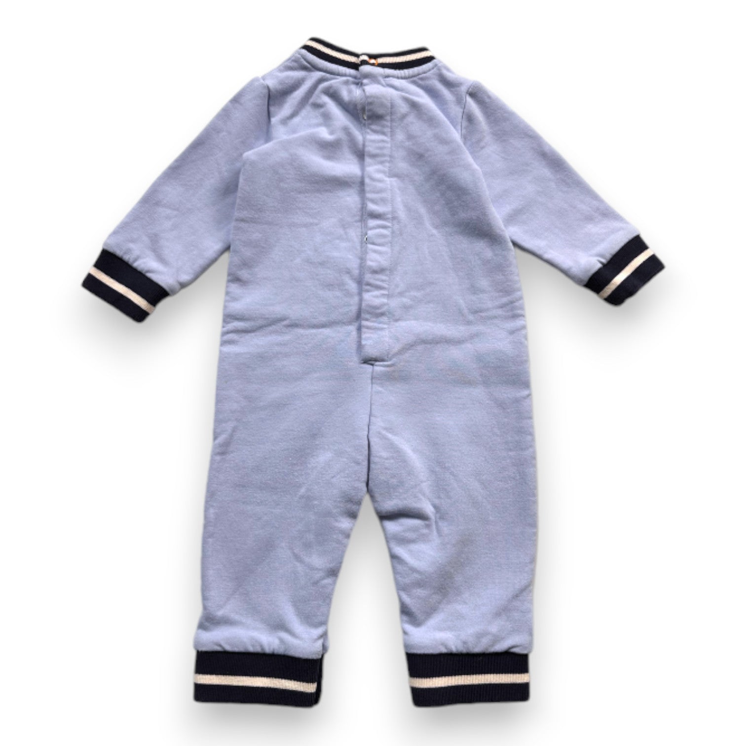 TIMBERLAND - Pyjama bleu avec imprimés - 6 mois