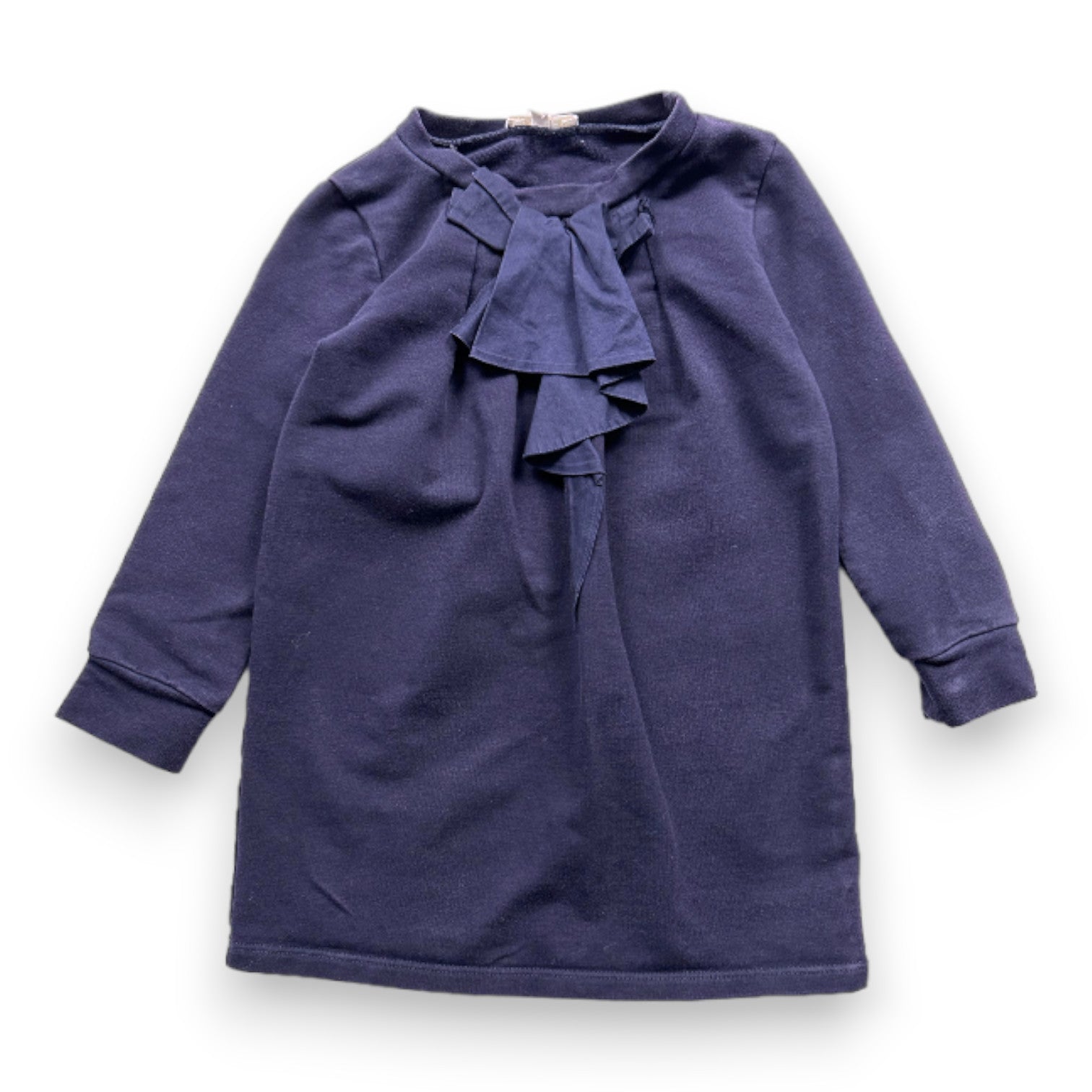 CHLOE - Robe bleu marine à manches longues - 3 ans