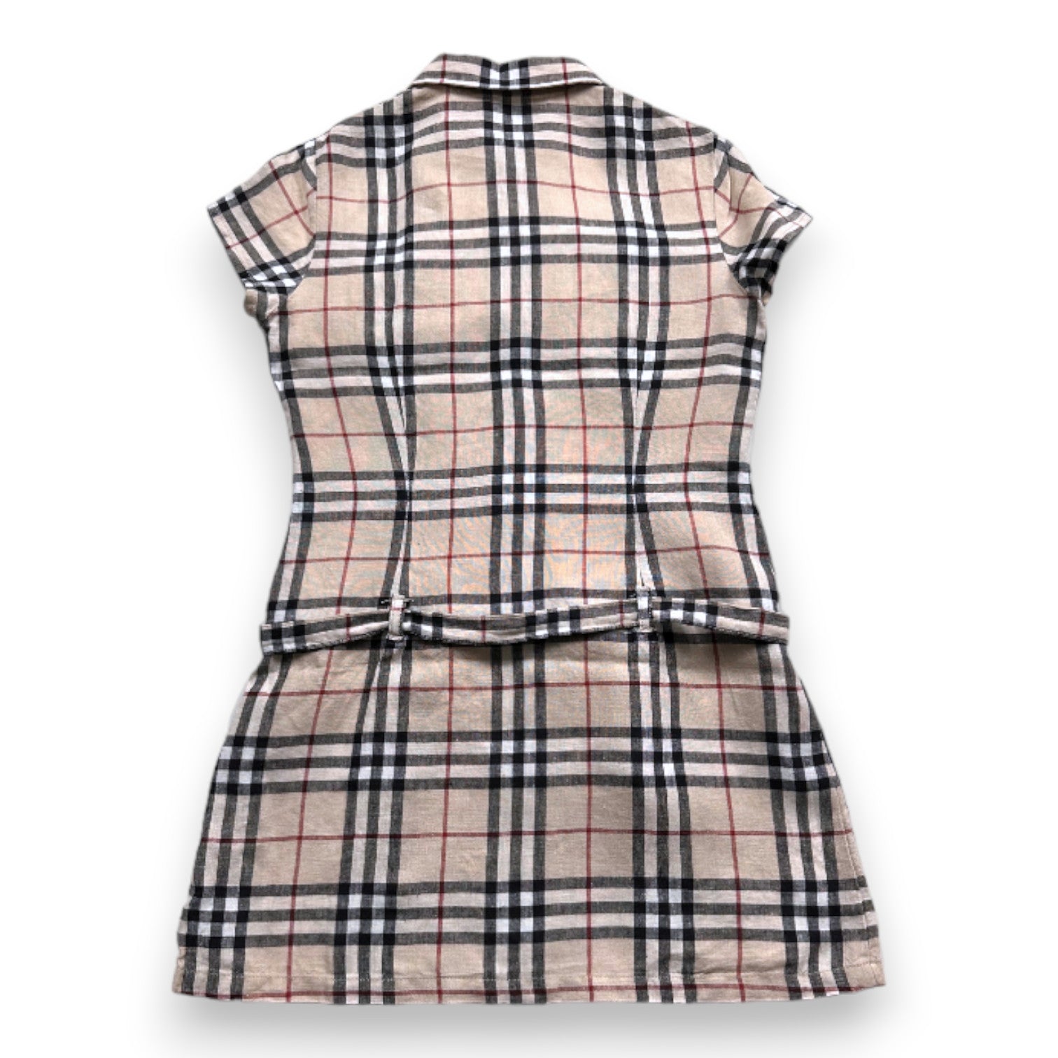 BURBERRY - Robe imprimée check Burberry - 10 ans