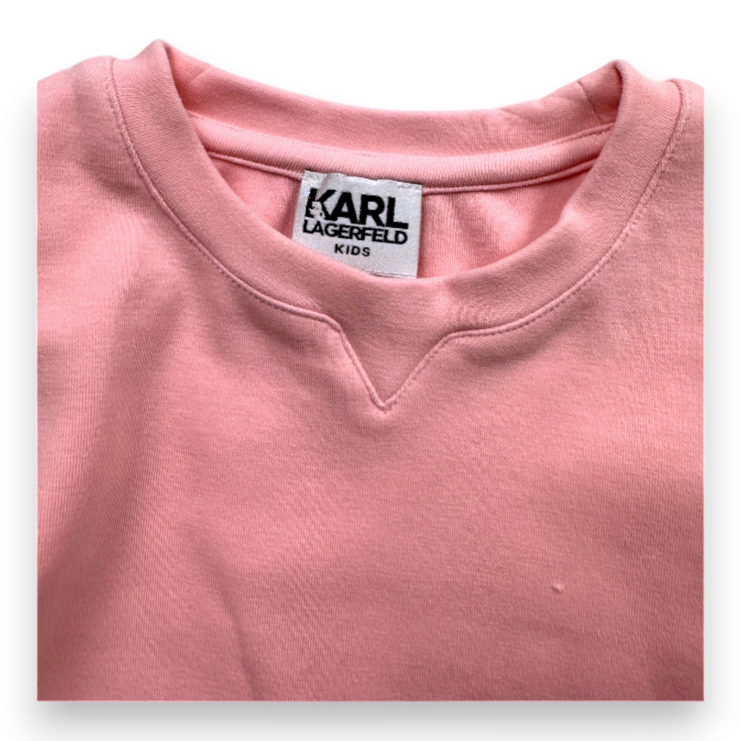 KARL LAGERFELD - Robe rose à manches longues - 3 ans