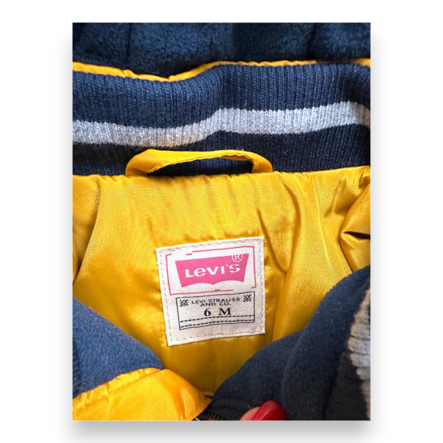 LEVI'S - Doudoune jaune - 6 mois