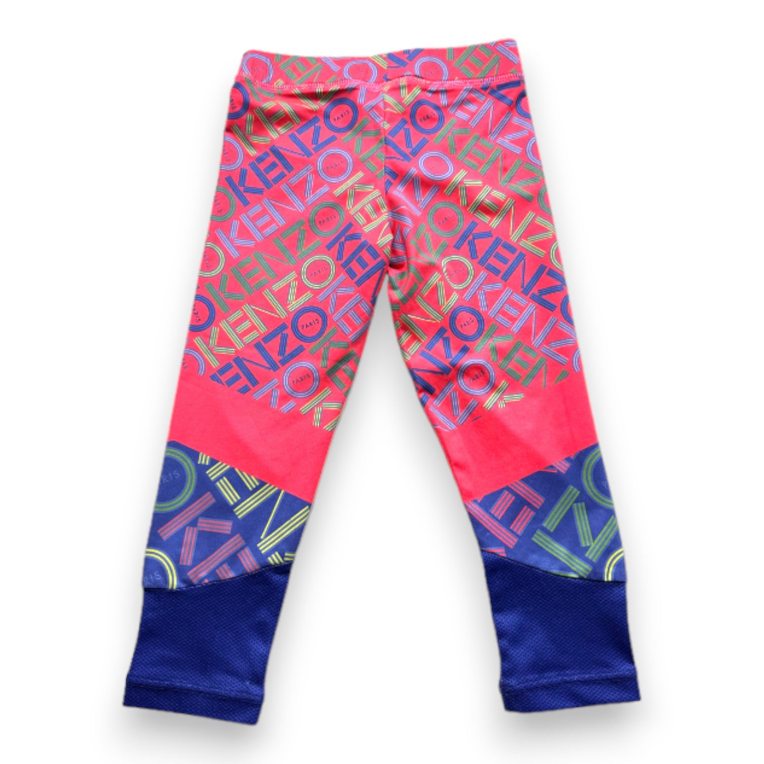 KENZO - Legging rose et bleu - 5 ans