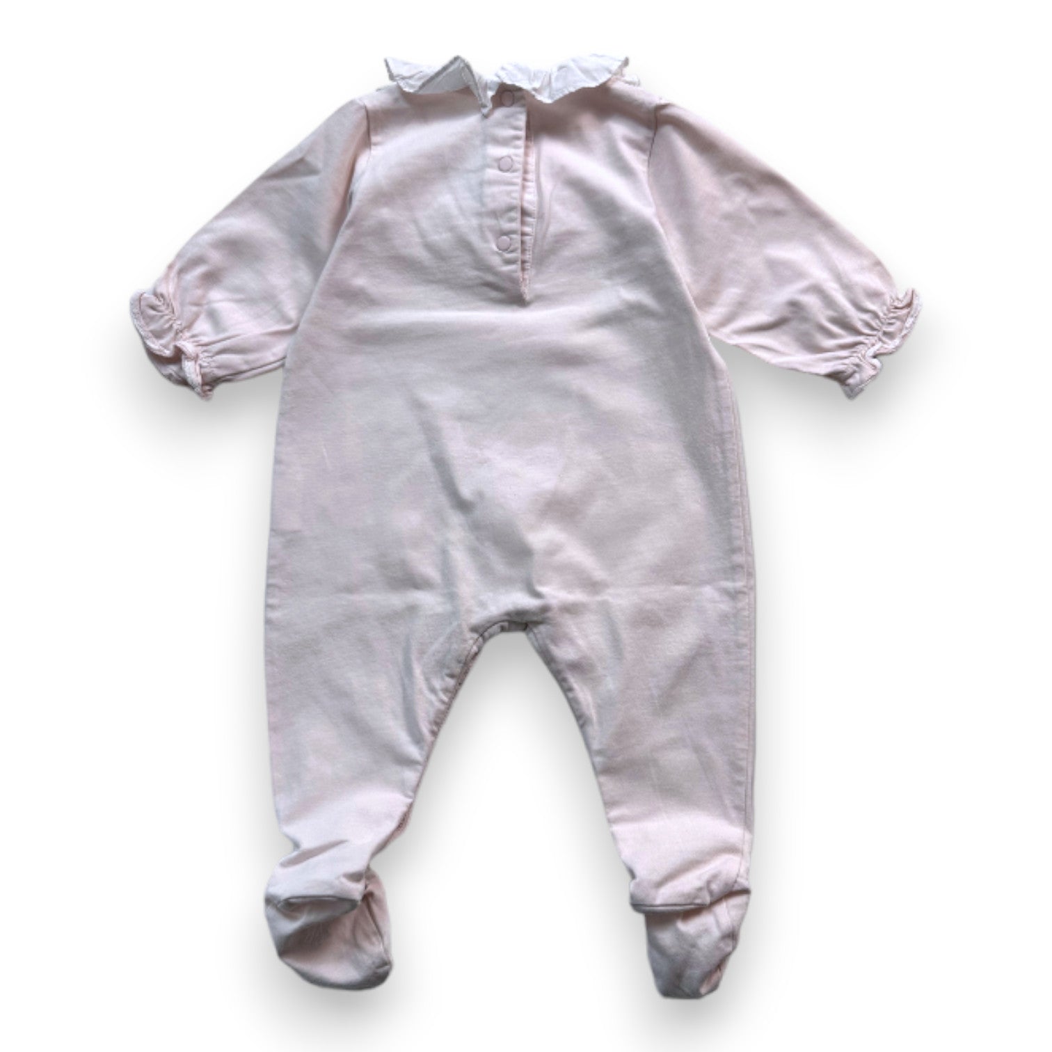 TARTINE & CHOCOLAT - Pyjama rose avec broderies - 3 mois