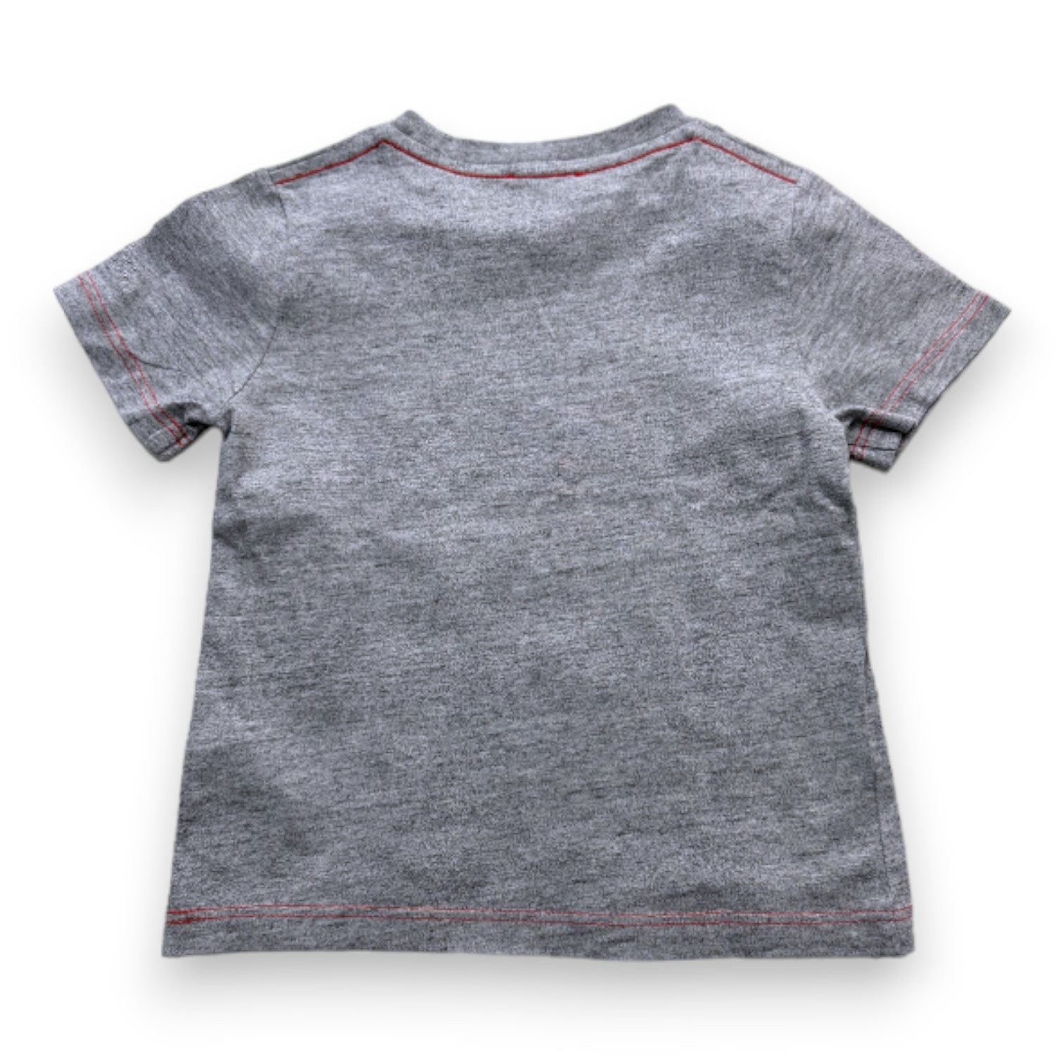 MARC JACOBS - T-shirt gris à manches courtes avec imprimé - 4 ans