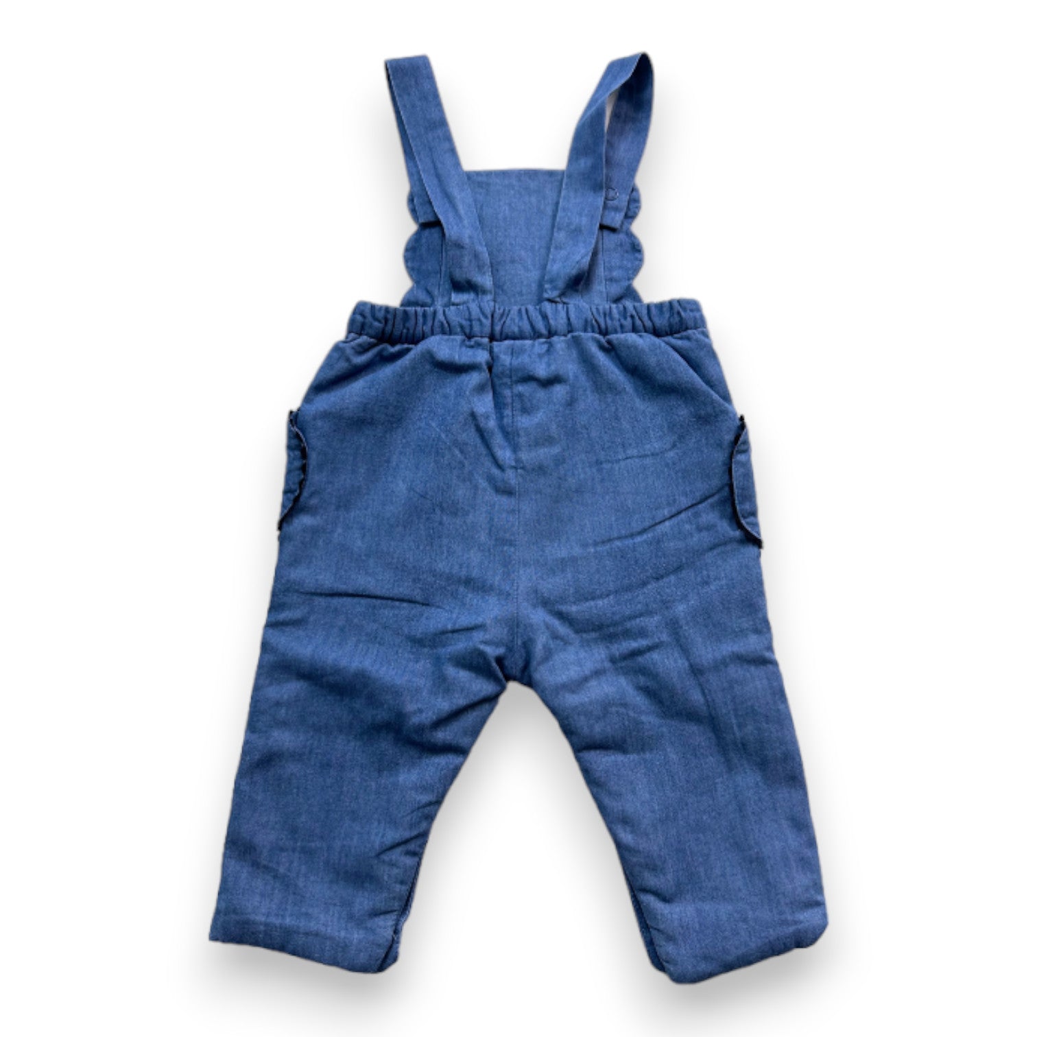 JACADI - Salopette en jean bleue - 6 mois
