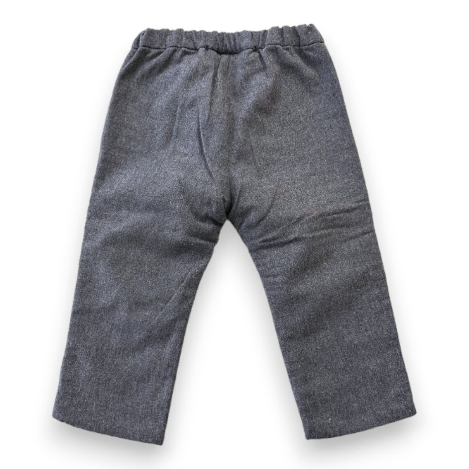 BONPOINT - Pantalon gris en laine - 2 ans