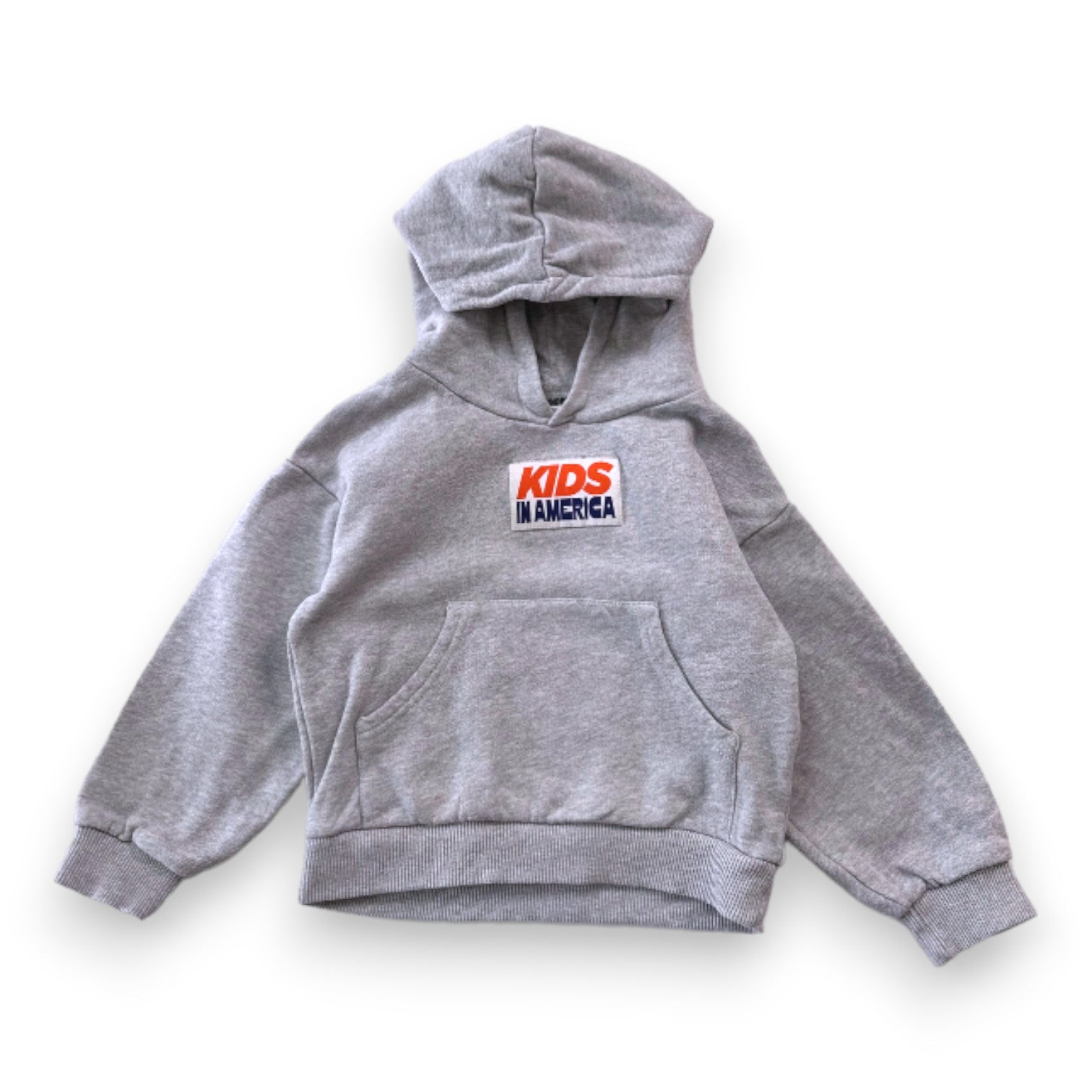 HUNDRED PIECES - Sweat à capuches gris "Kids in America" - 4 ans