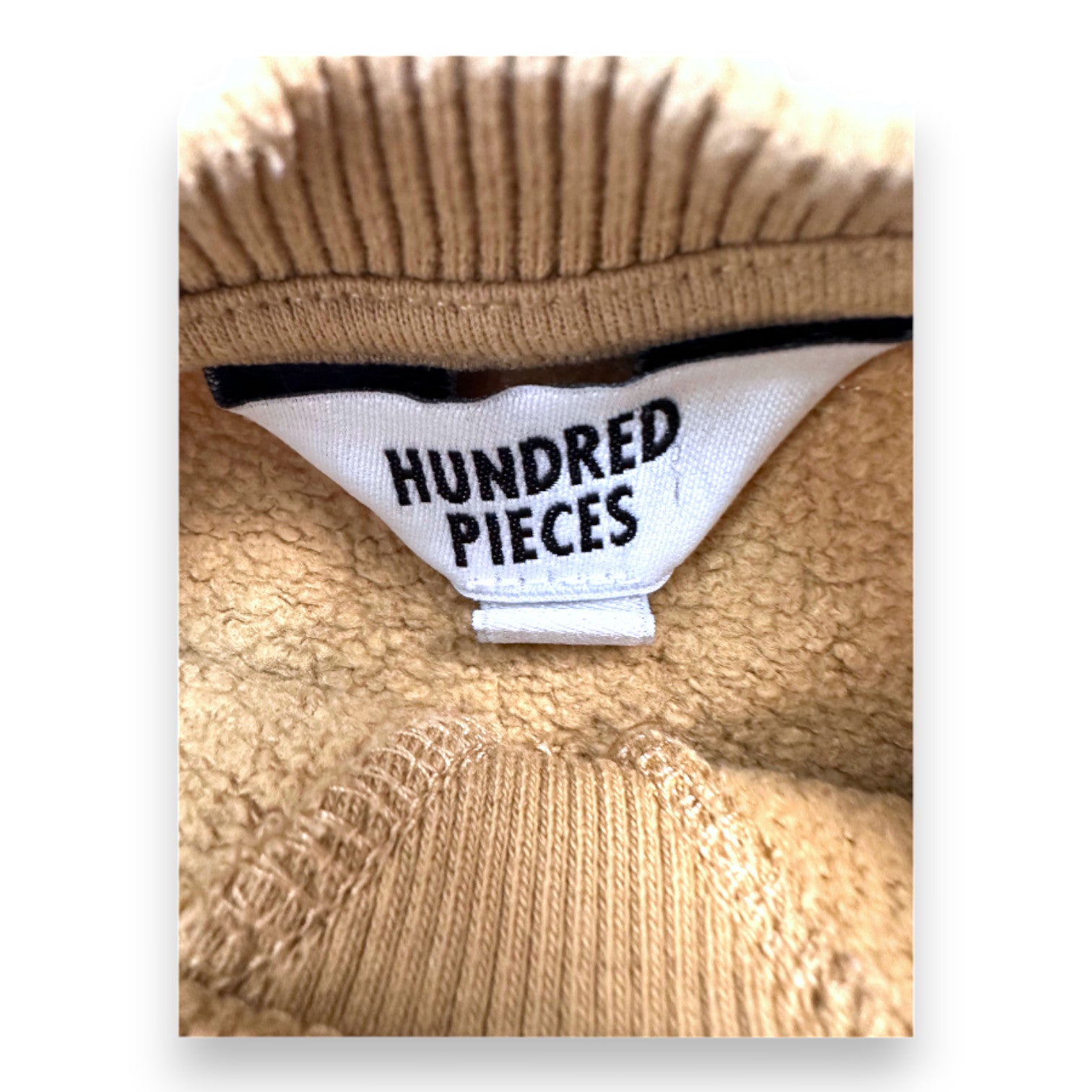 HUNDRED PIECES - Sweat marron avec imprimé - 4 ans