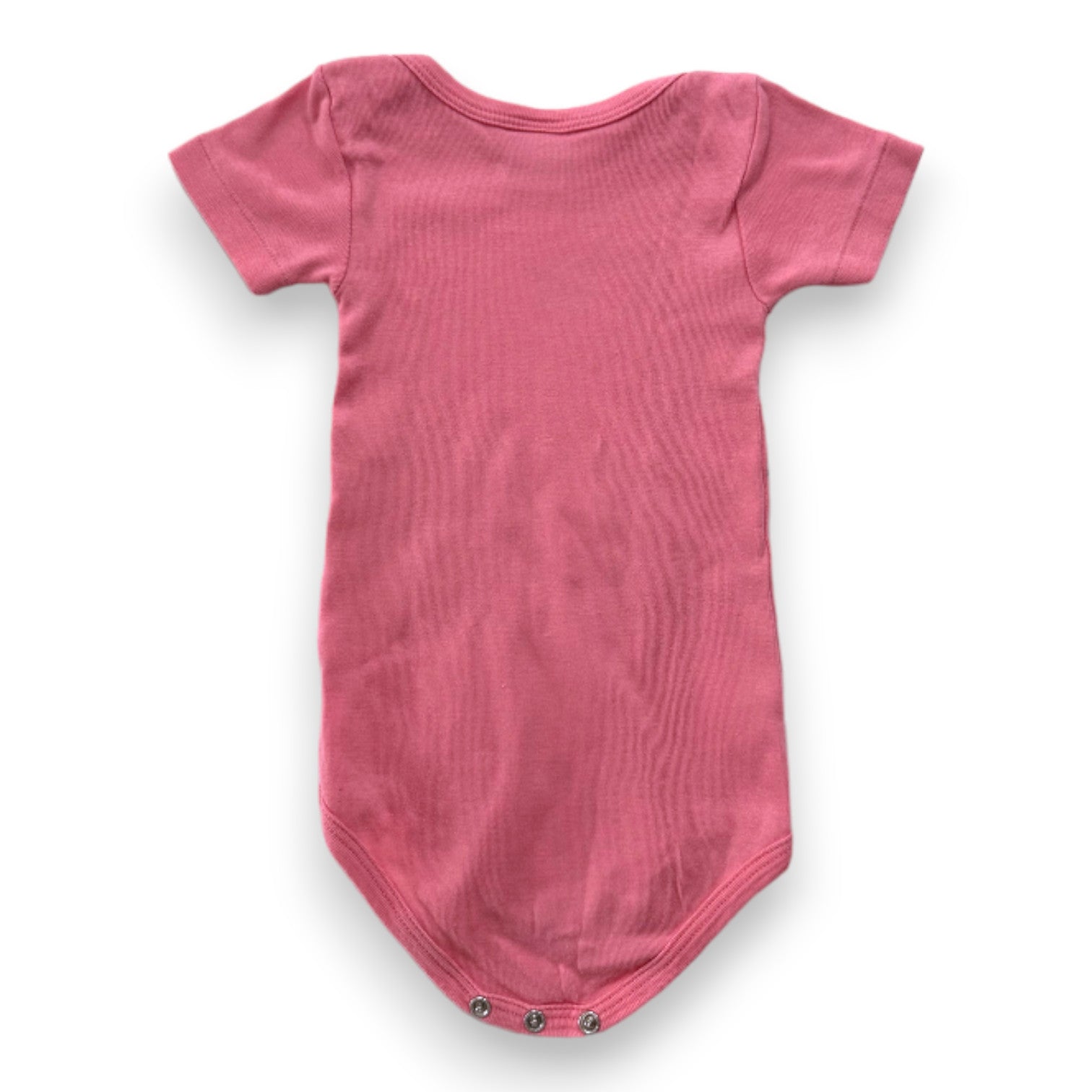 PETIT BATEAU - Body rose à manches courtes avec imprimé - 6 mois