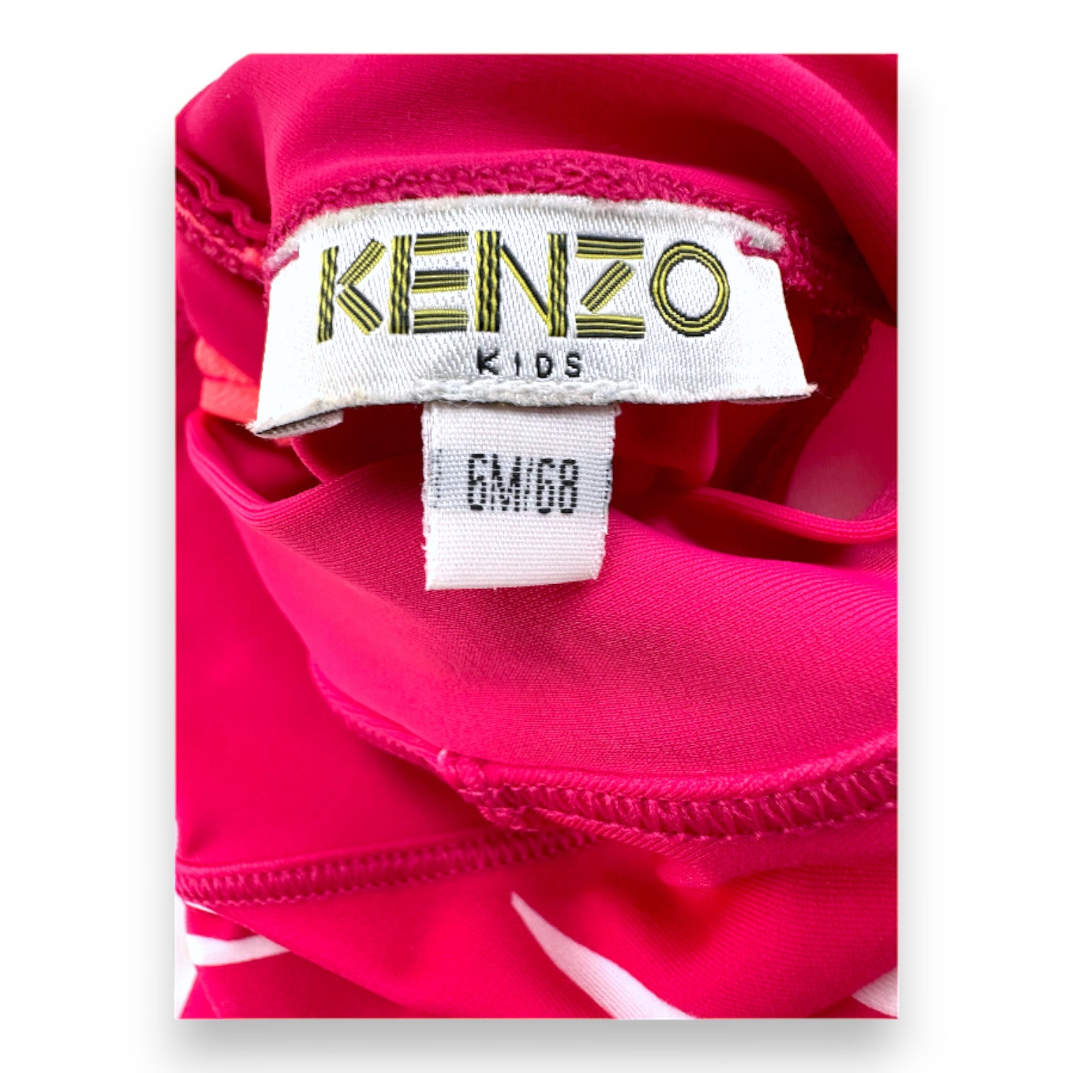 KENZO - Combinaison de bain rose - 6 mois