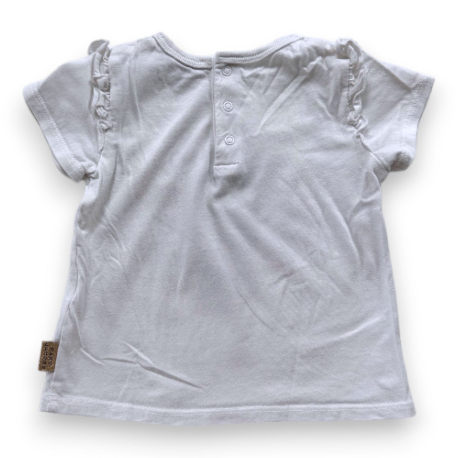 MARC JACOBS - T-shirt blanc avec imprimé - 6 mois