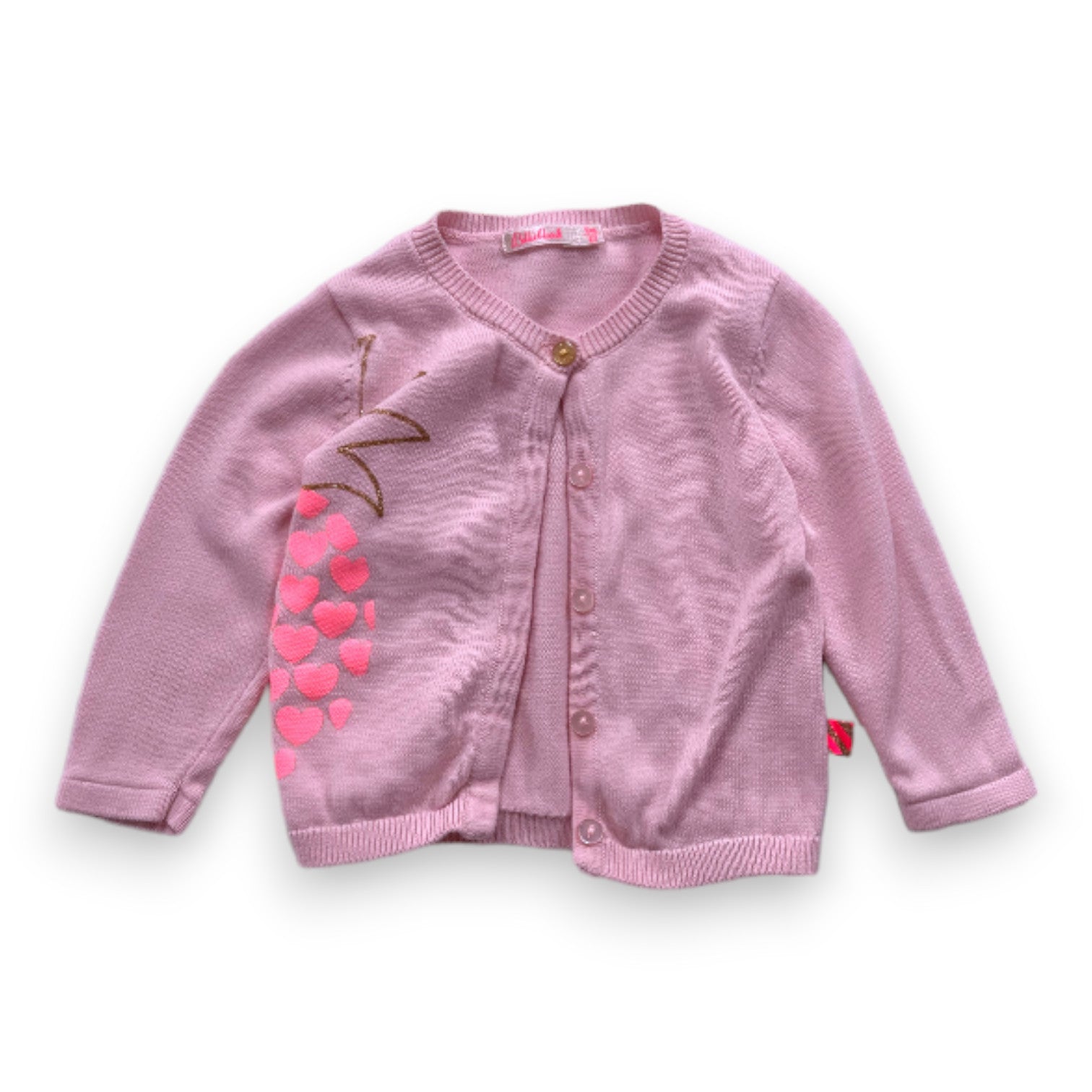 BILLIEBLUSH - Cardigan rose - 6 mois