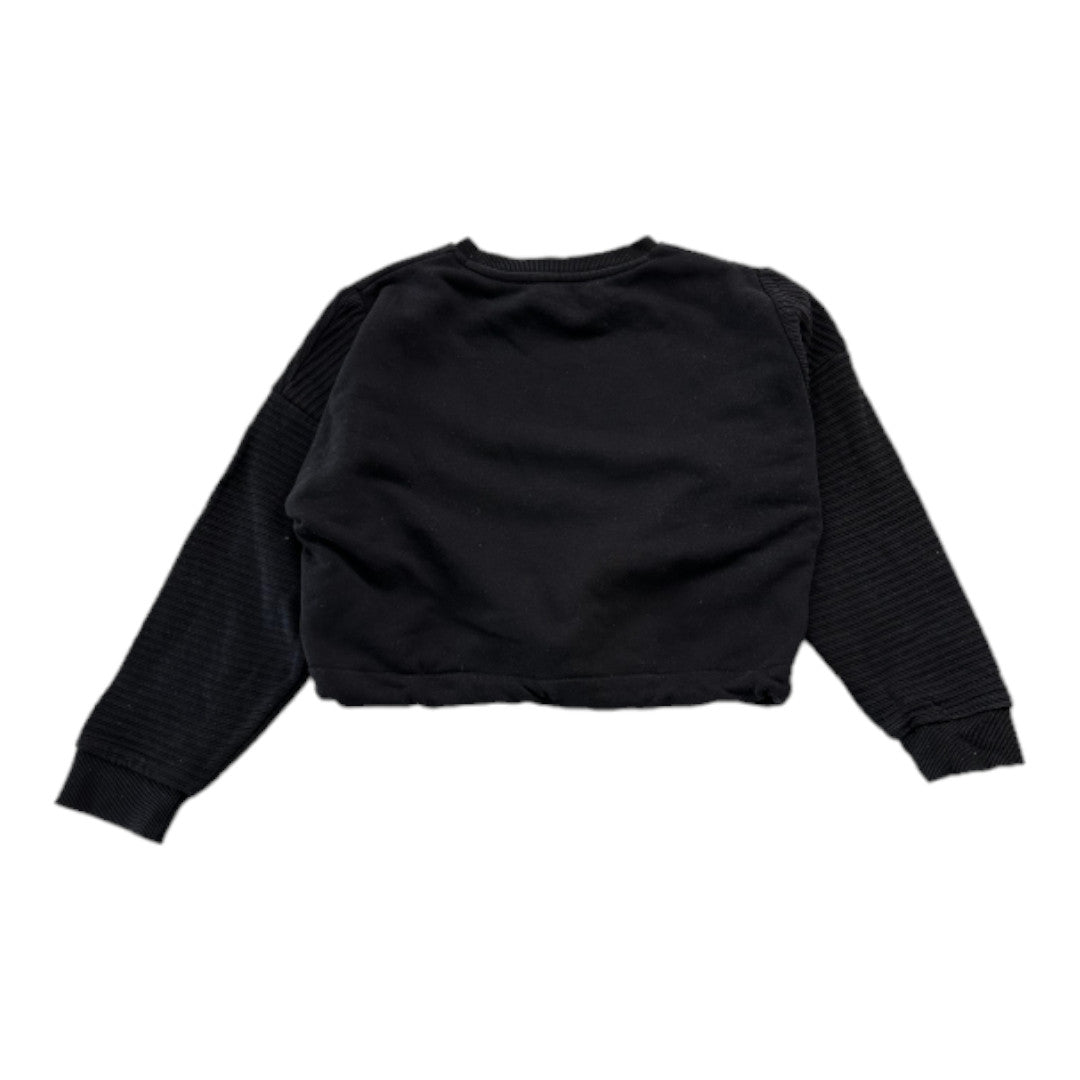 DKNY - sweat noir avec imprimés - 10 ans