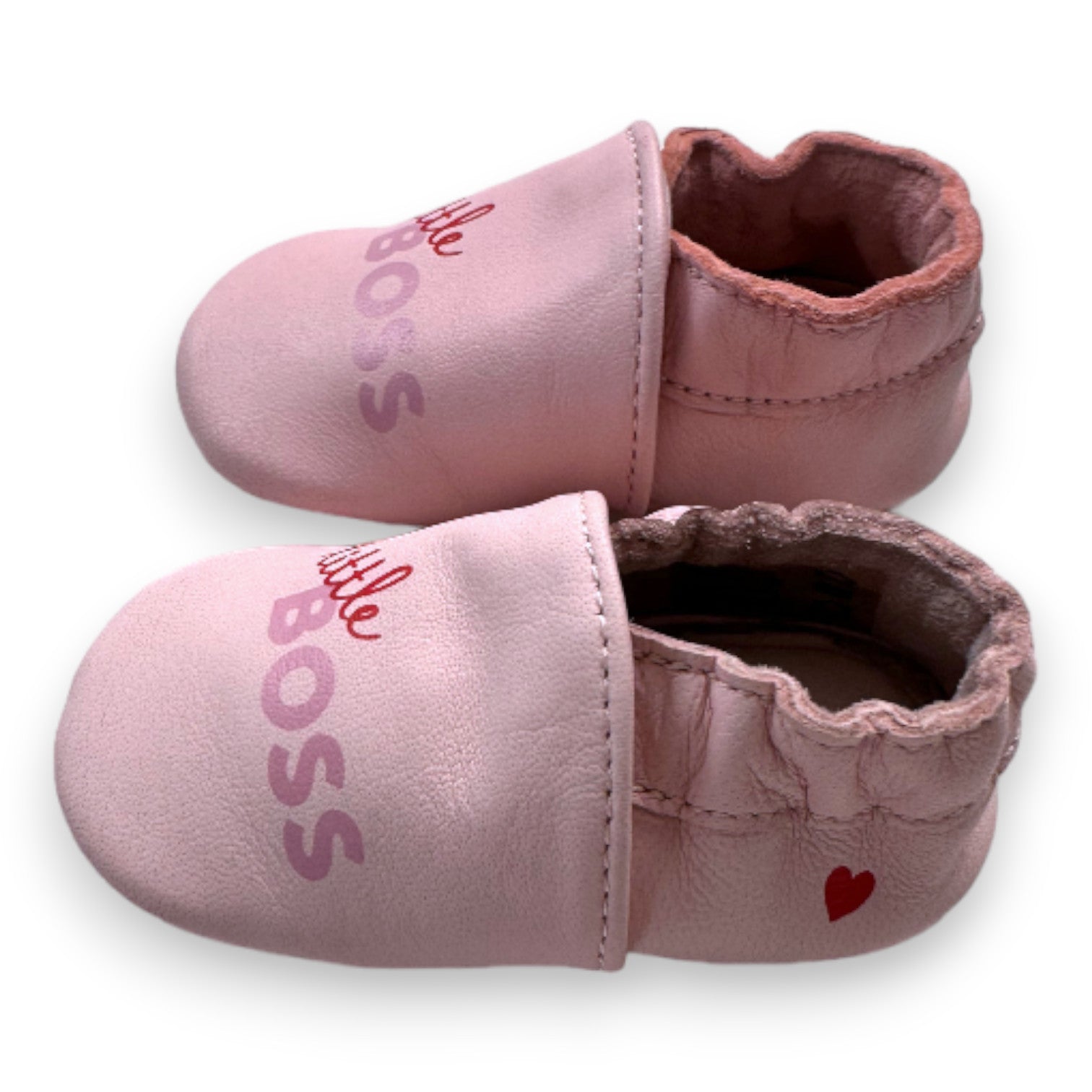 HUGO BOSS - Chaussons roses "Little Boss" - 17