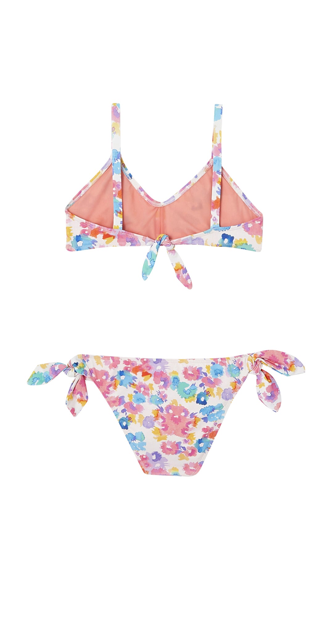 LISON PARIS - Maillot de bain 2 pièces à fleurs neuf - 12 ans