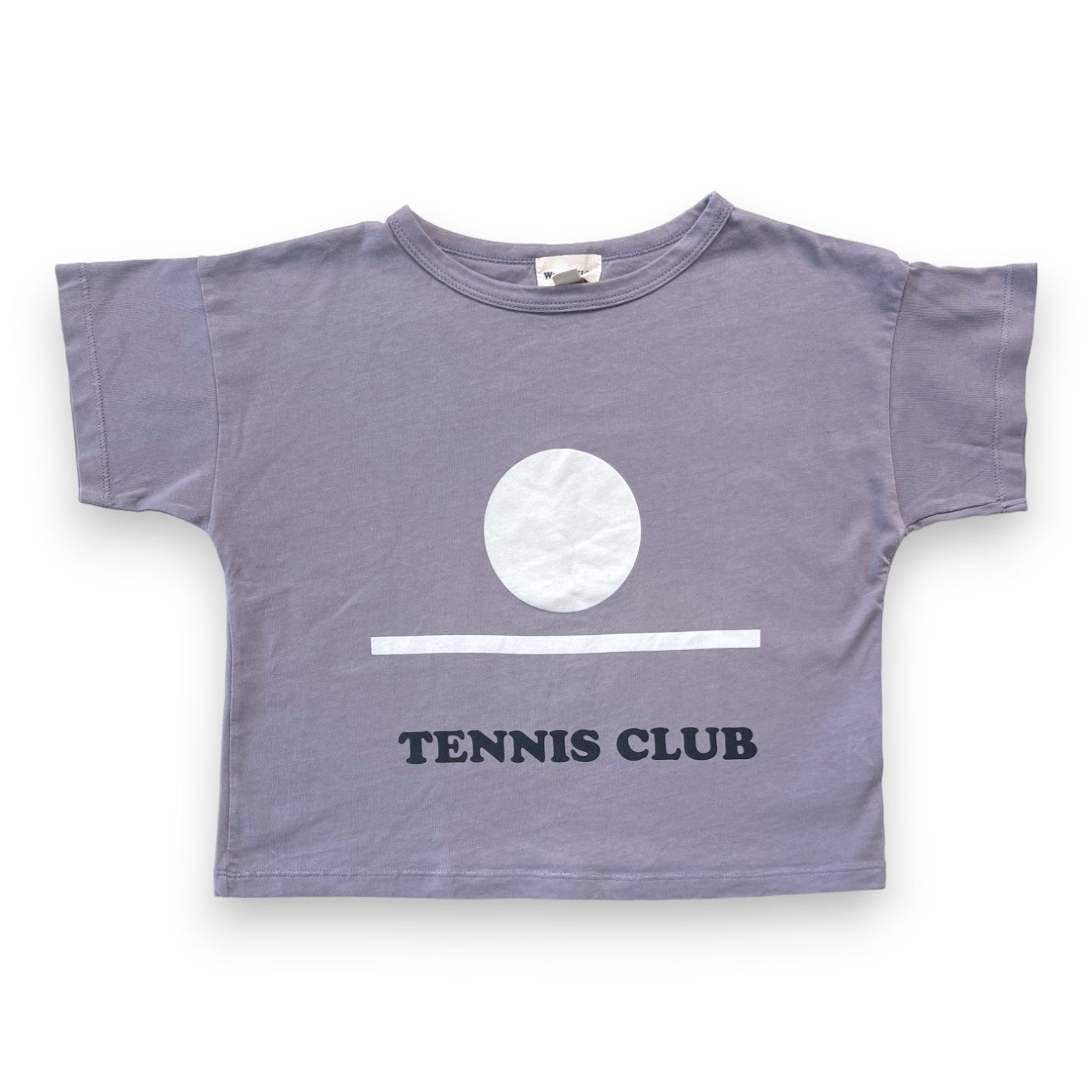 WE ARE KIDS - T shirt violet "Tennis Club" - 6/7 ans